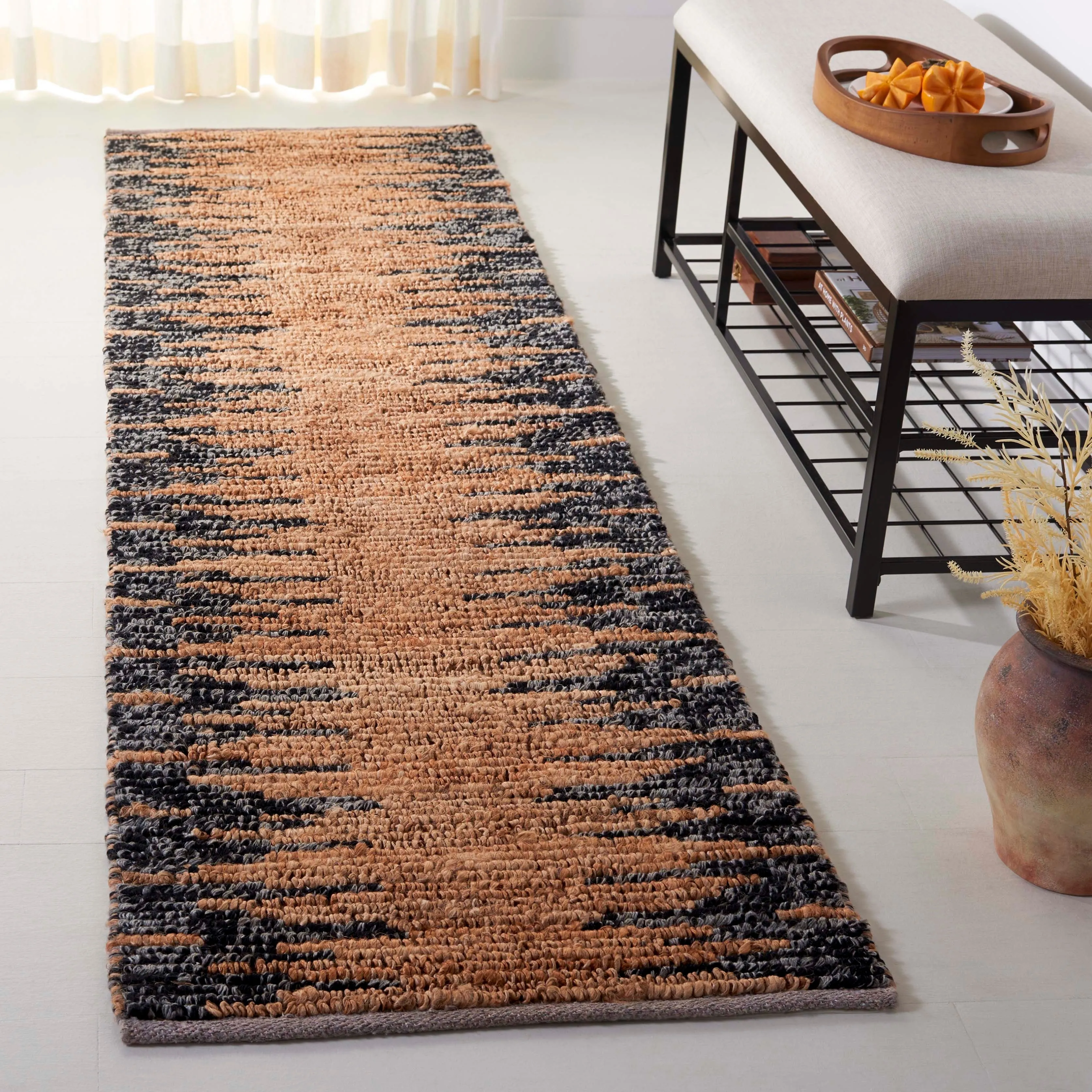 SAFAVIEH Handmade Natural Fiber Eliette Boho Jute & Wool