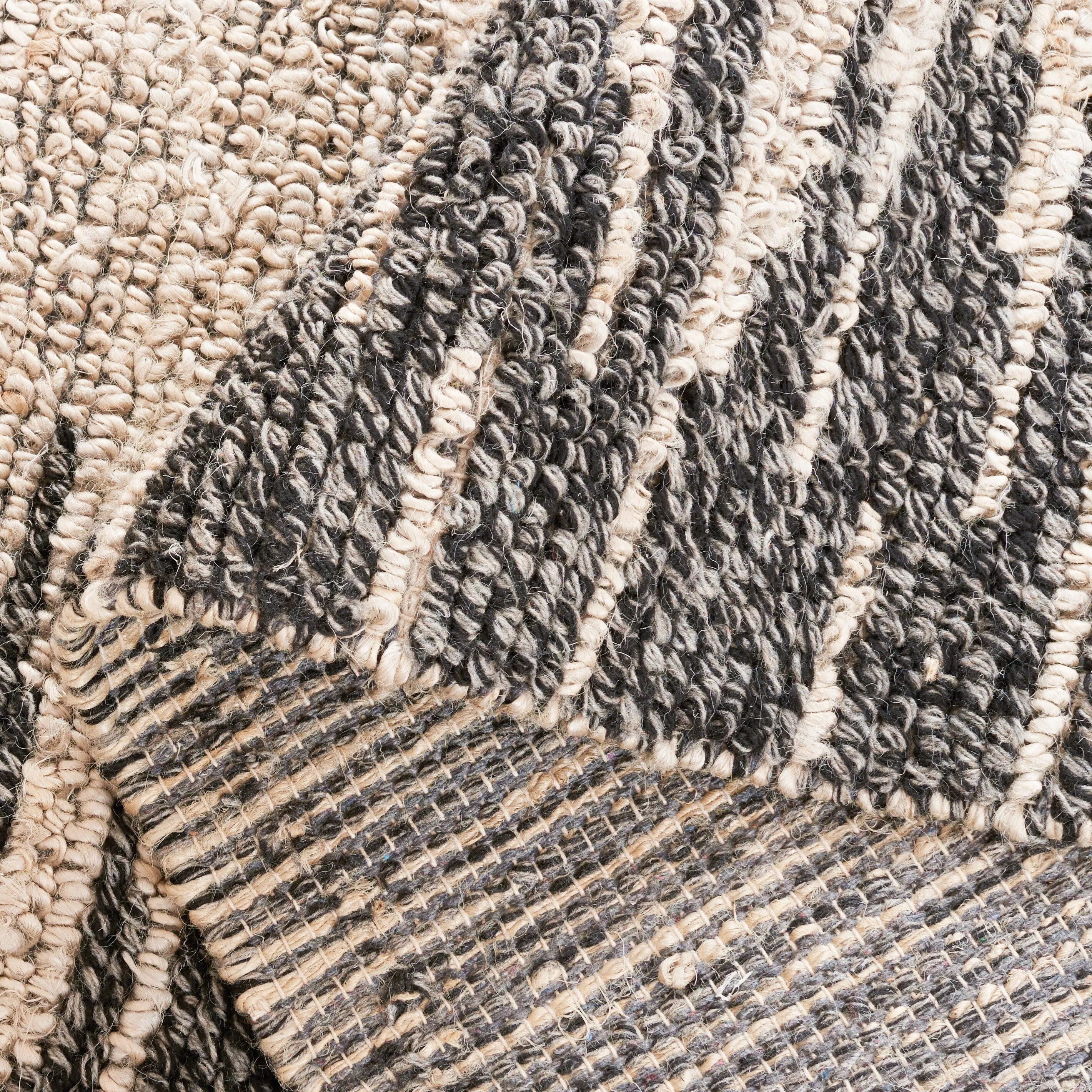 SAFAVIEH Handmade Natural Fiber Eliette Boho Jute & Wool