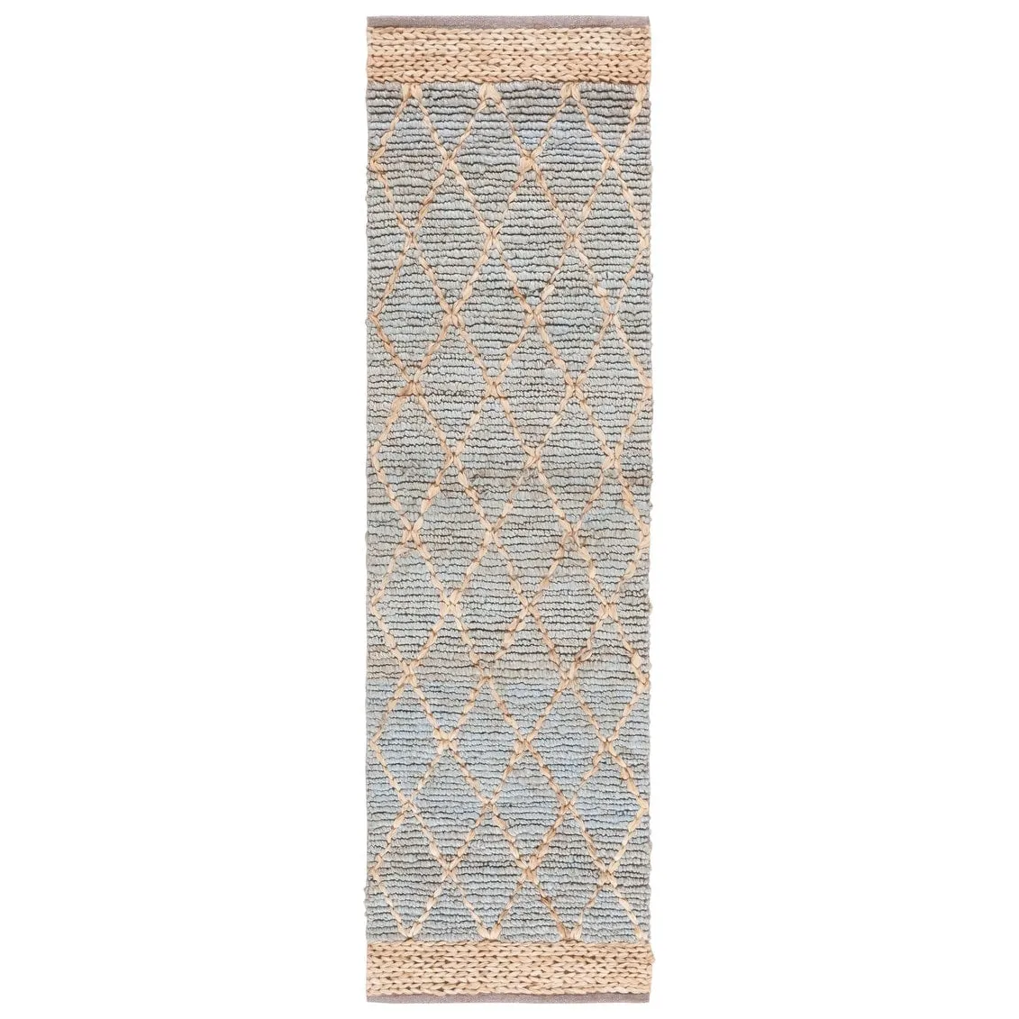SAFAVIEH Handmade Natural Fiber Foolke Casual Jute Trellis Rug