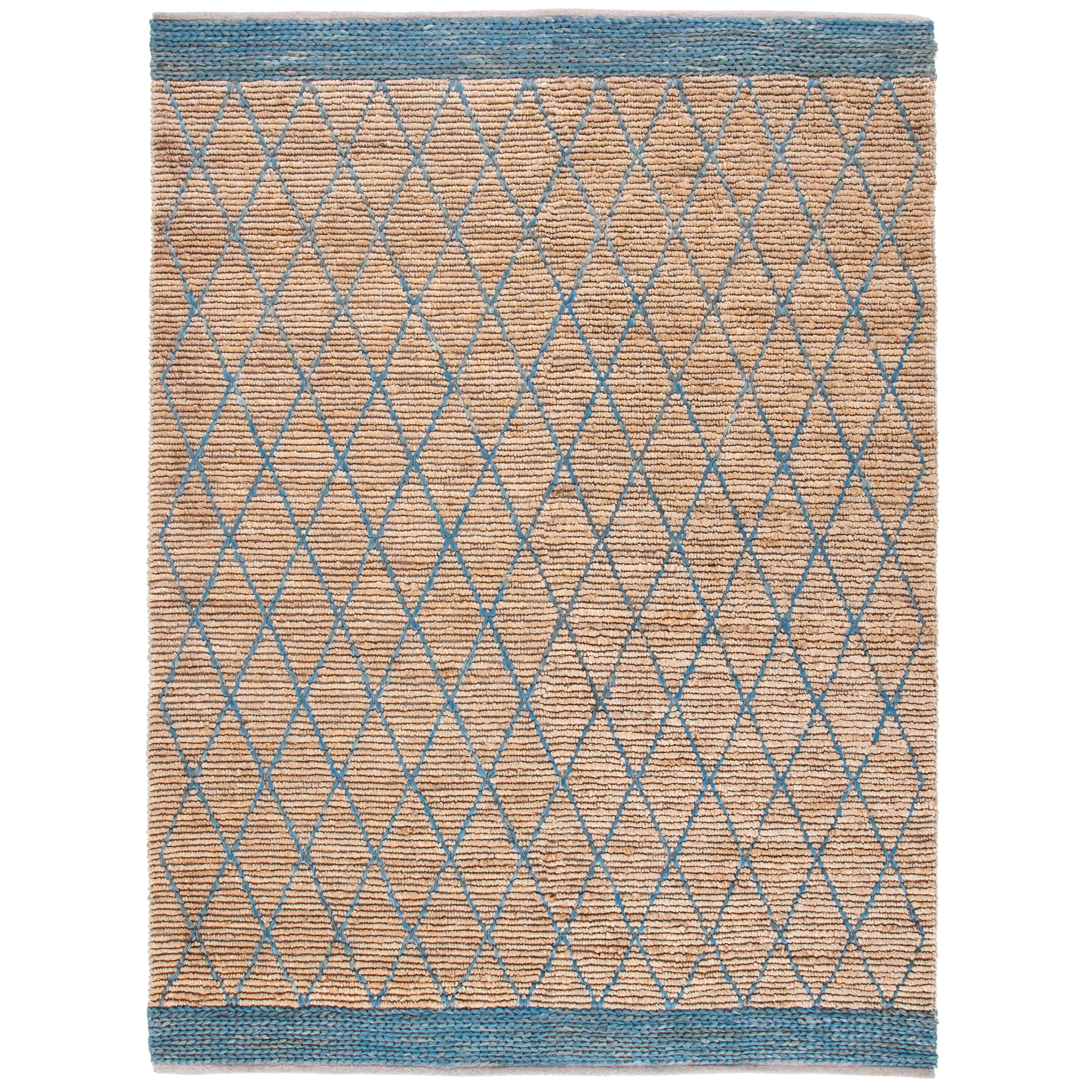 SAFAVIEH Handmade Natural Fiber Foolke Casual Jute Trellis Rug