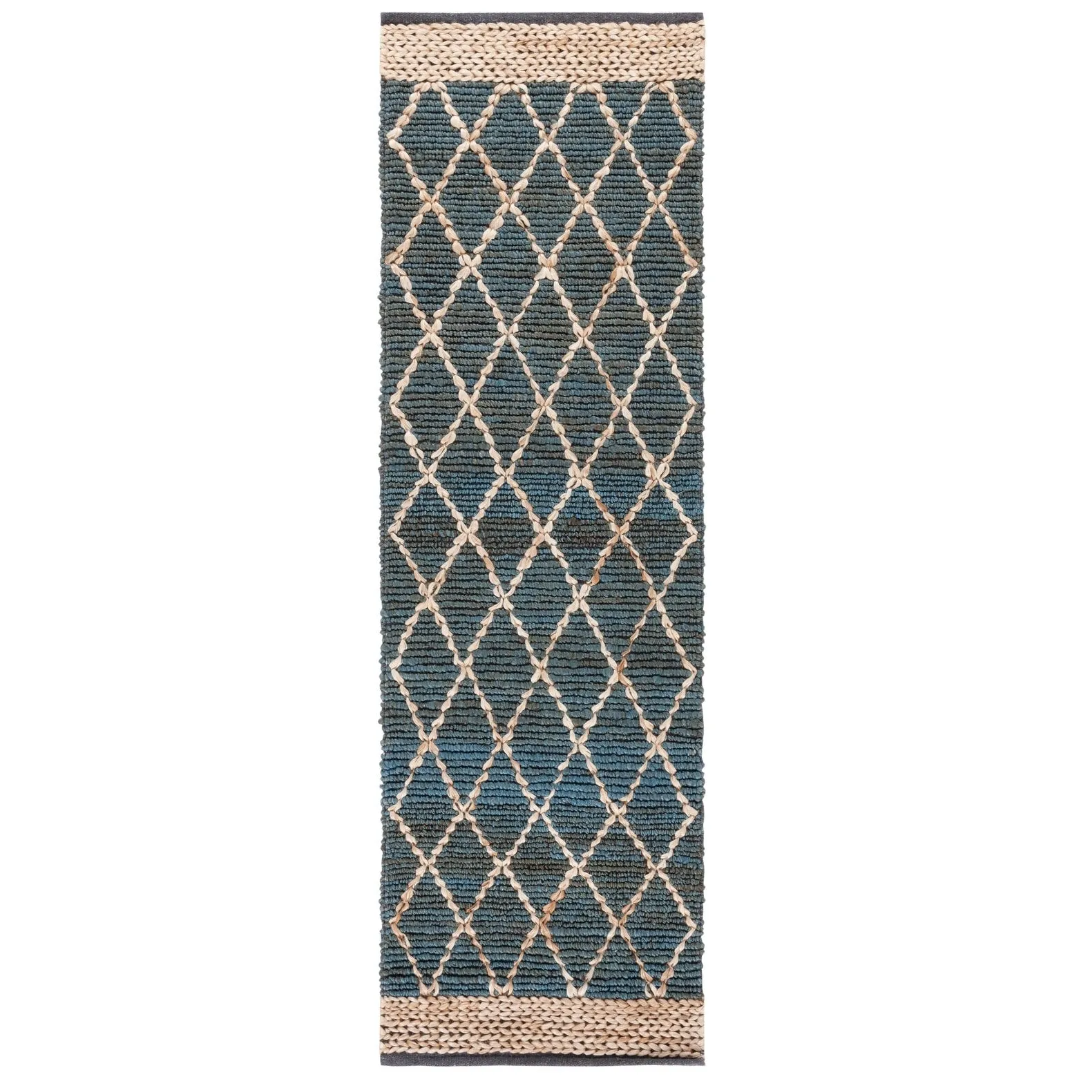 SAFAVIEH Handmade Natural Fiber Foolke Casual Jute Trellis Rug