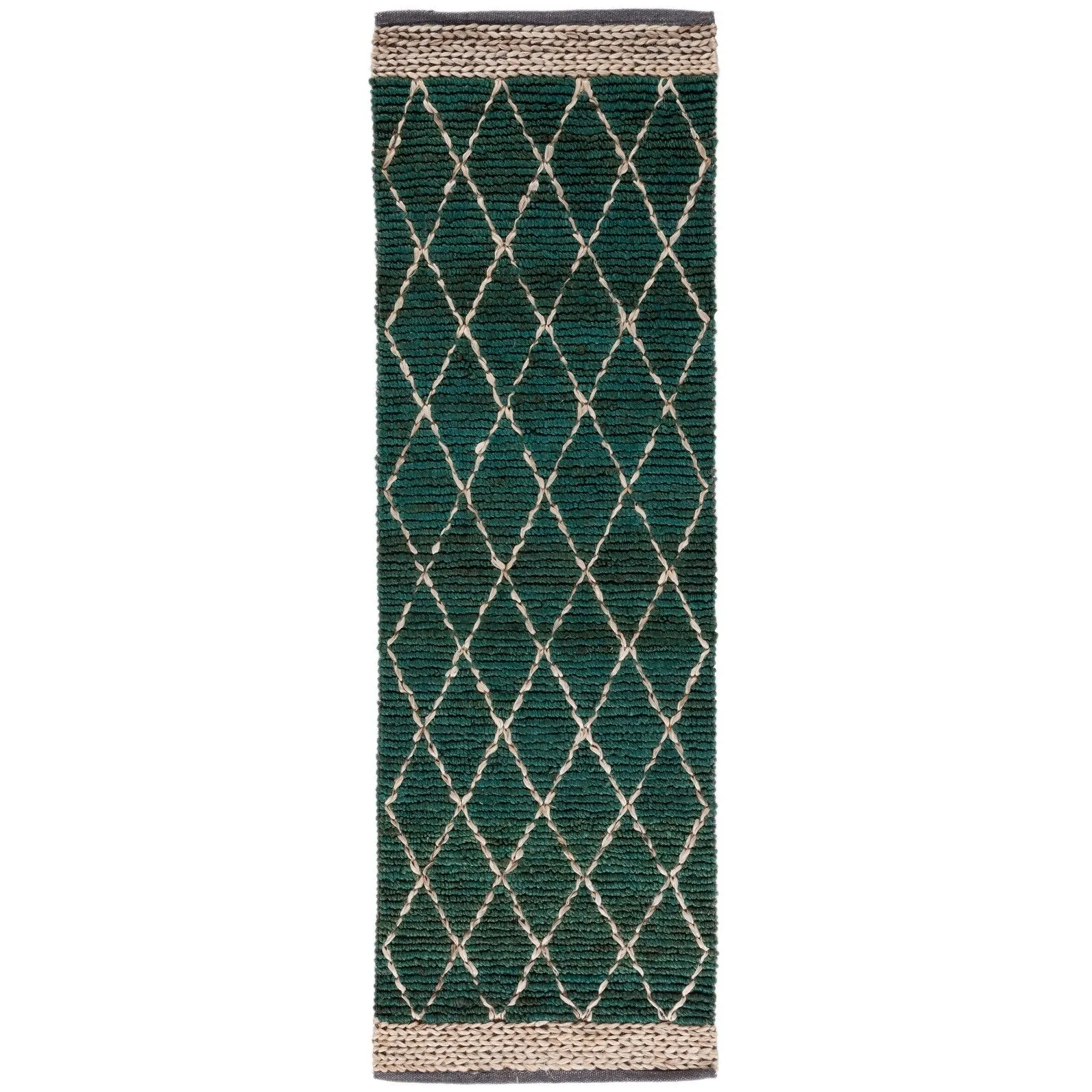 SAFAVIEH Handmade Natural Fiber Foolke Casual Jute Trellis Rug