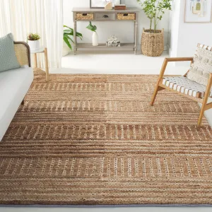 SAFAVIEH Handmade Natural Fiber Foolke Casual Jute Trellis Rug