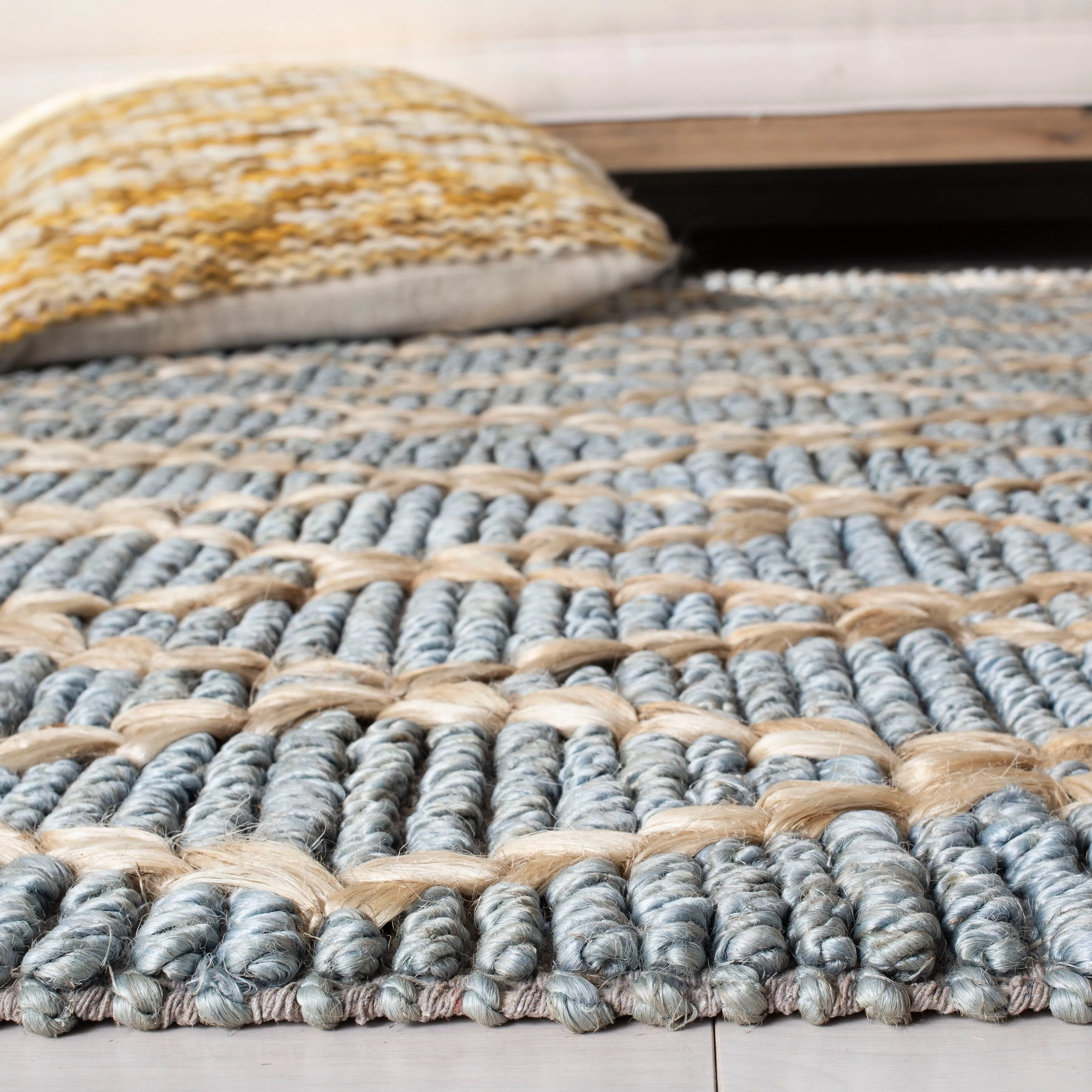 SAFAVIEH Handmade Natural Fiber Foolke Casual Jute Trellis Rug