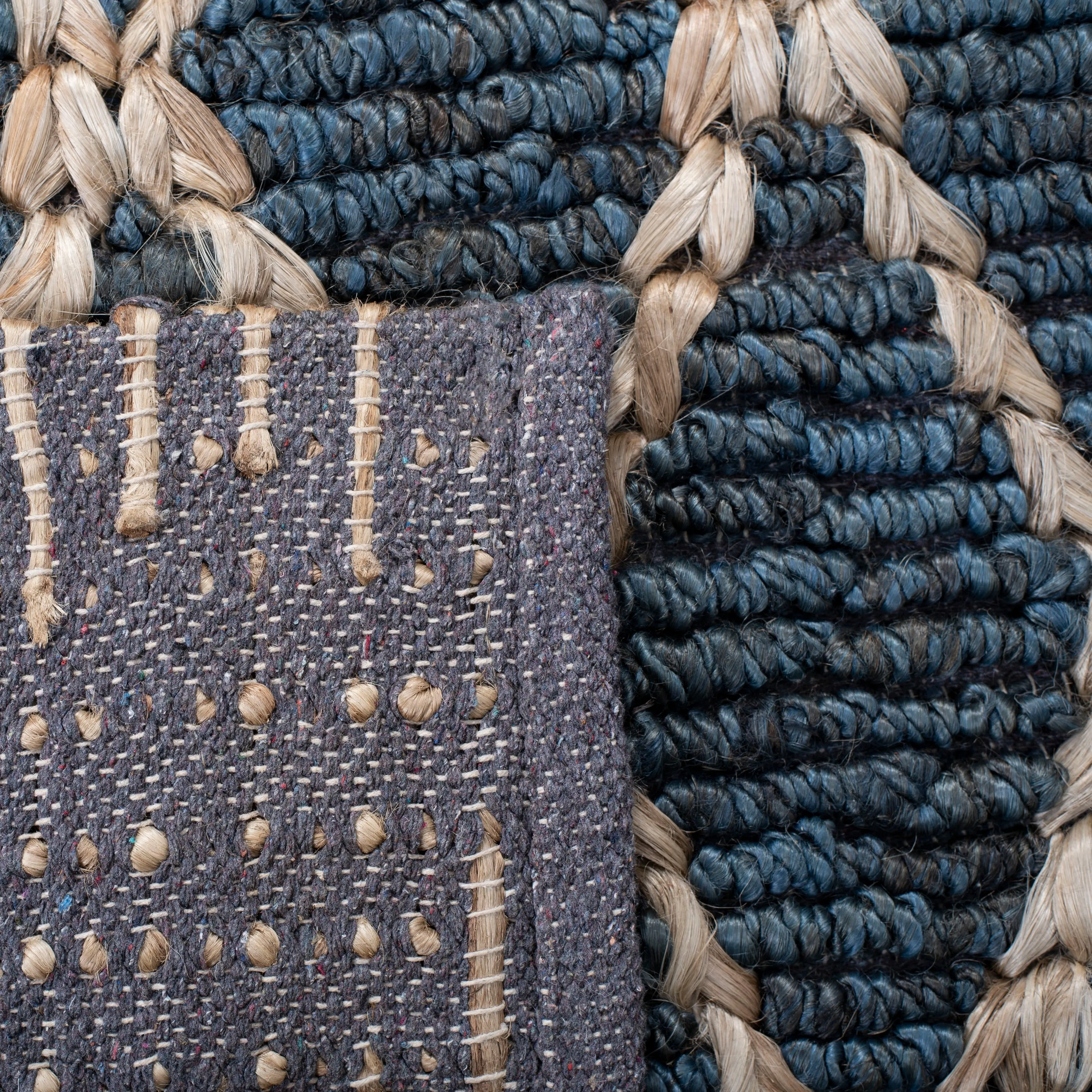 SAFAVIEH Handmade Natural Fiber Foolke Casual Jute Trellis Rug