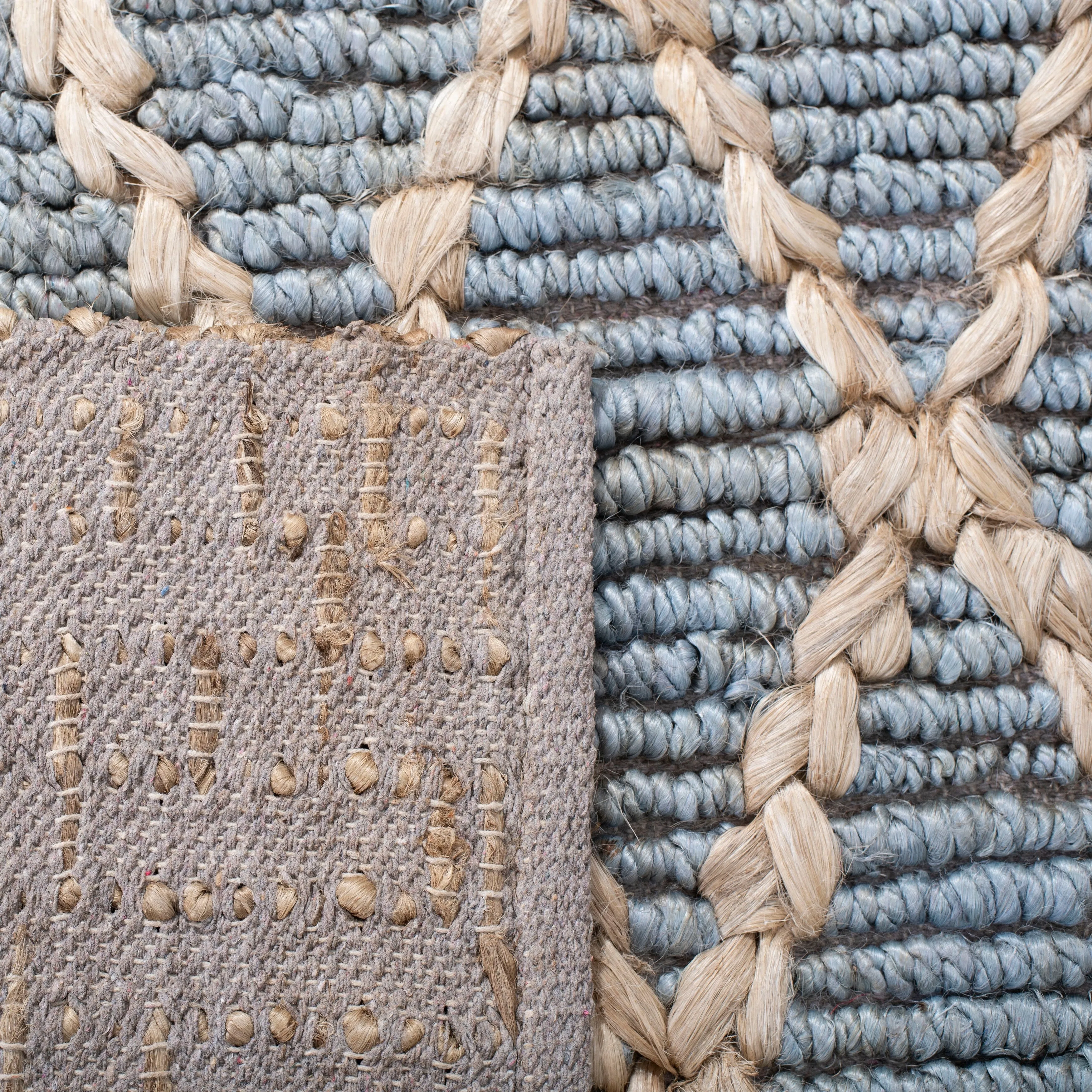 SAFAVIEH Handmade Natural Fiber Foolke Casual Jute Trellis Rug