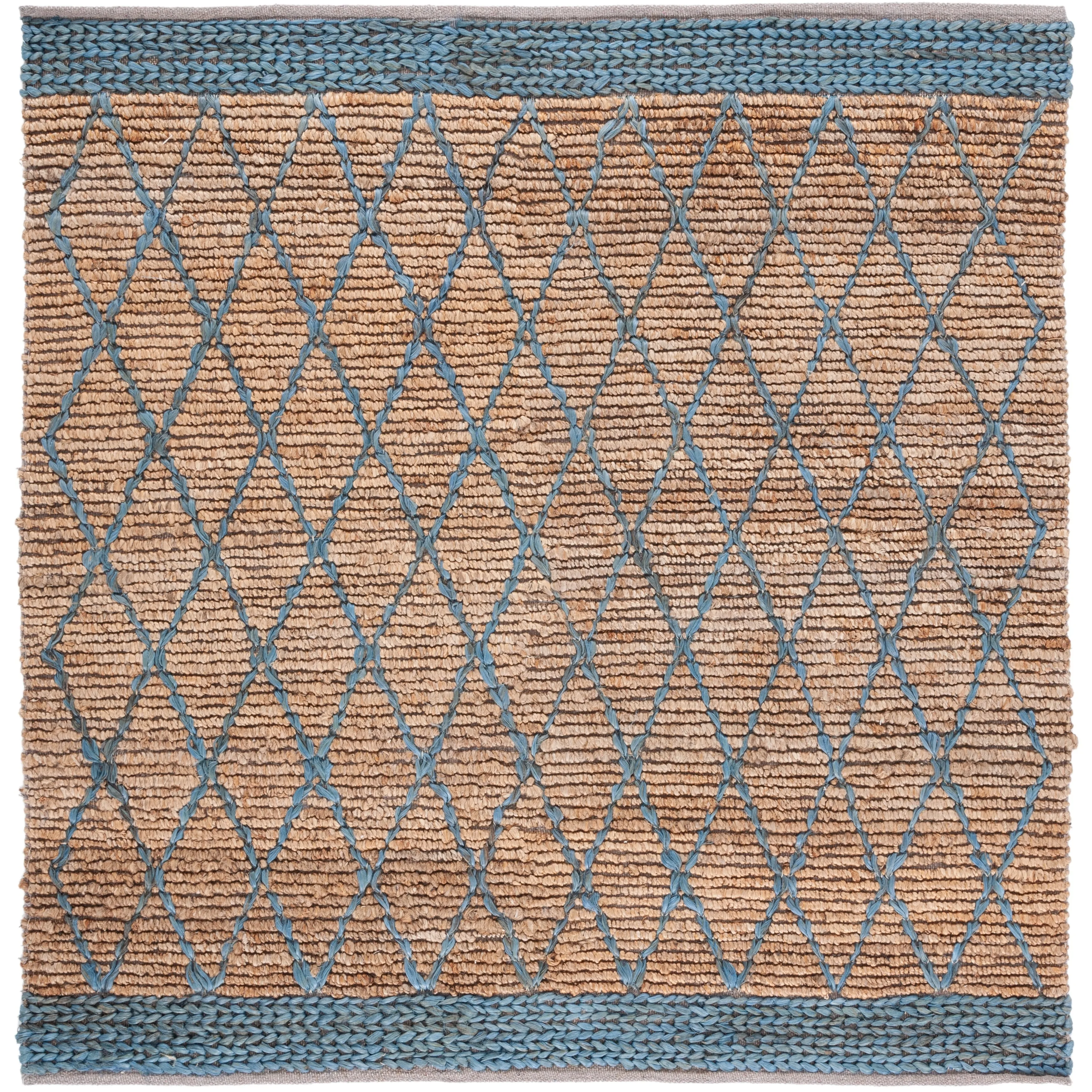 SAFAVIEH Handmade Natural Fiber Foolke Casual Jute Trellis Rug