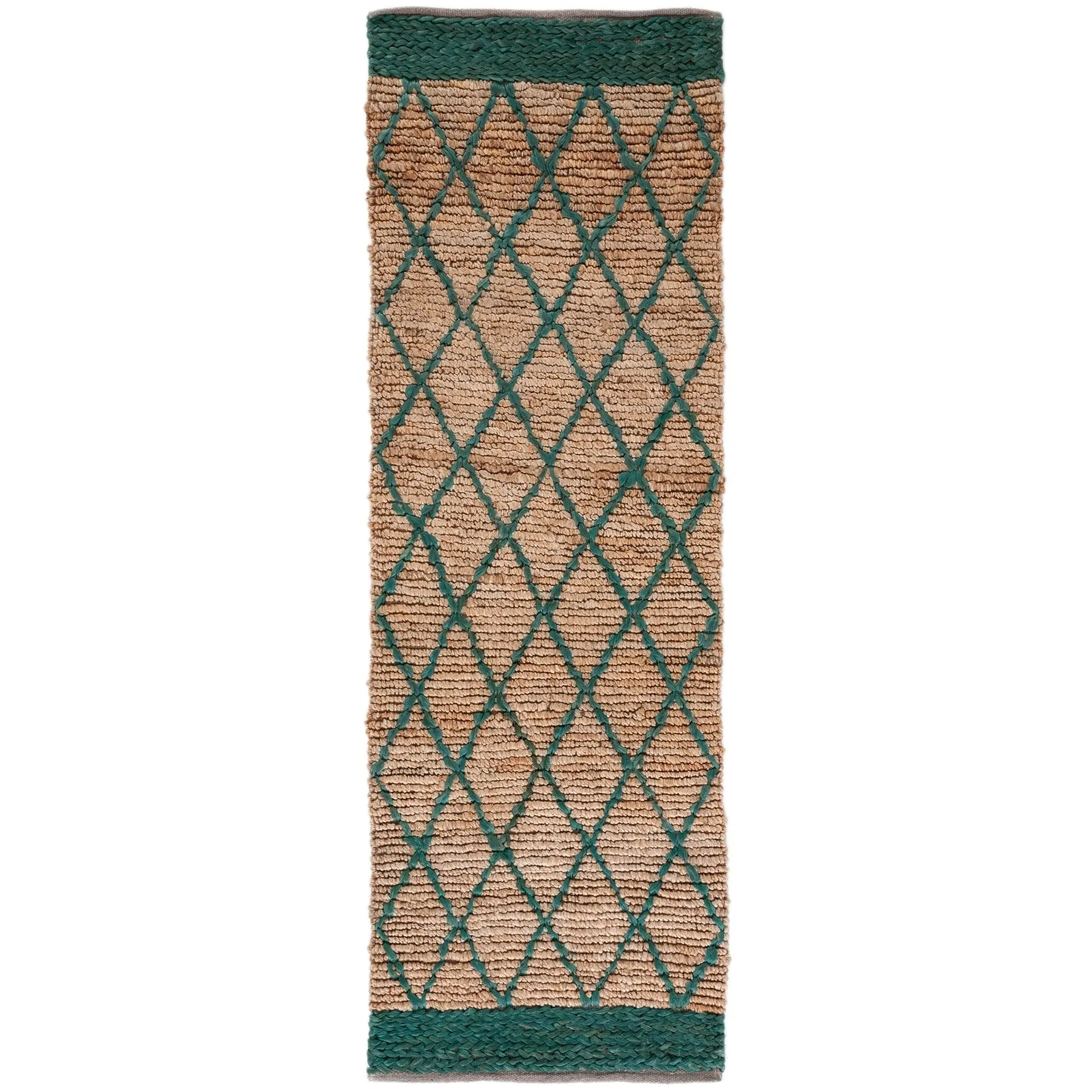 SAFAVIEH Handmade Natural Fiber Foolke Casual Jute Trellis Rug