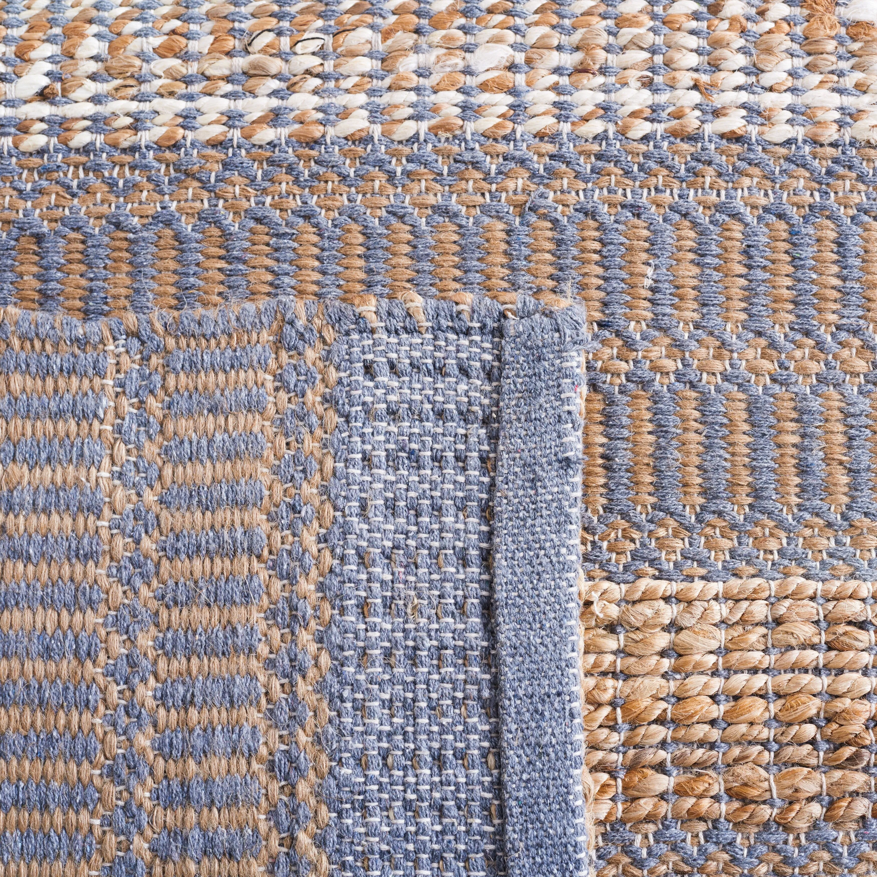 SAFAVIEH Handmade Natural Fiber Galilea Geometric Seagrass Rug