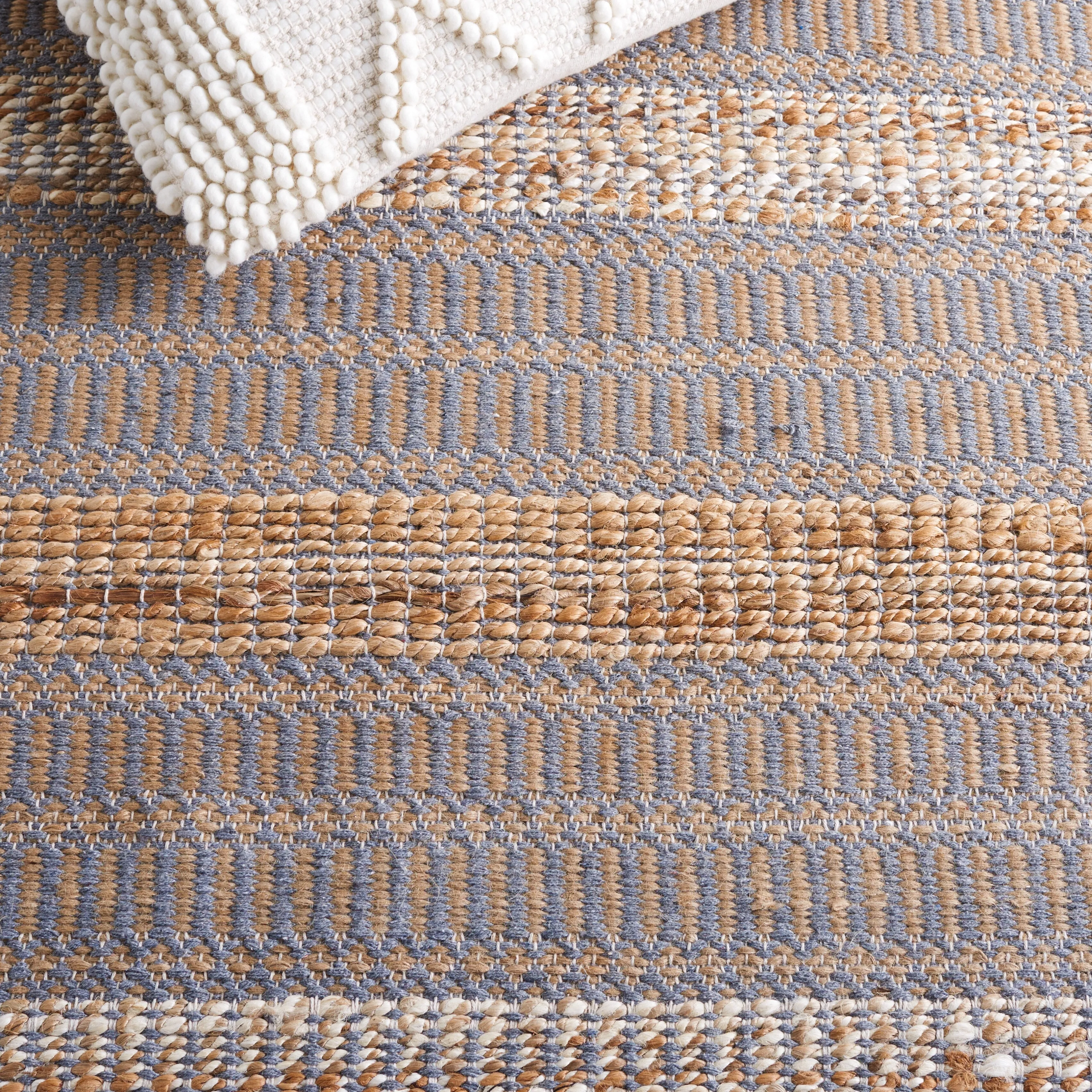 SAFAVIEH Handmade Natural Fiber Galilea Geometric Seagrass Rug