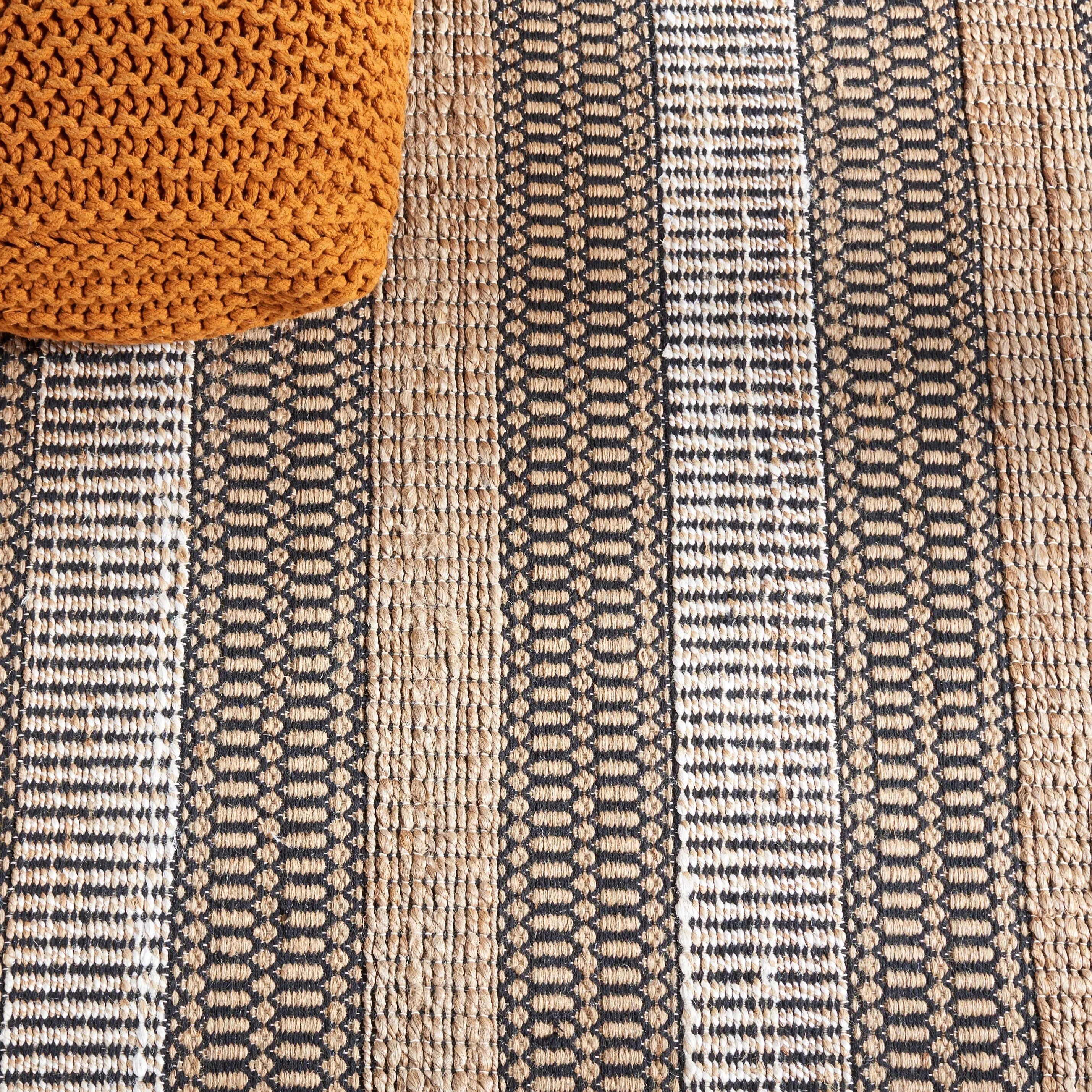 SAFAVIEH Handmade Natural Fiber Galilea Geometric Seagrass Rug