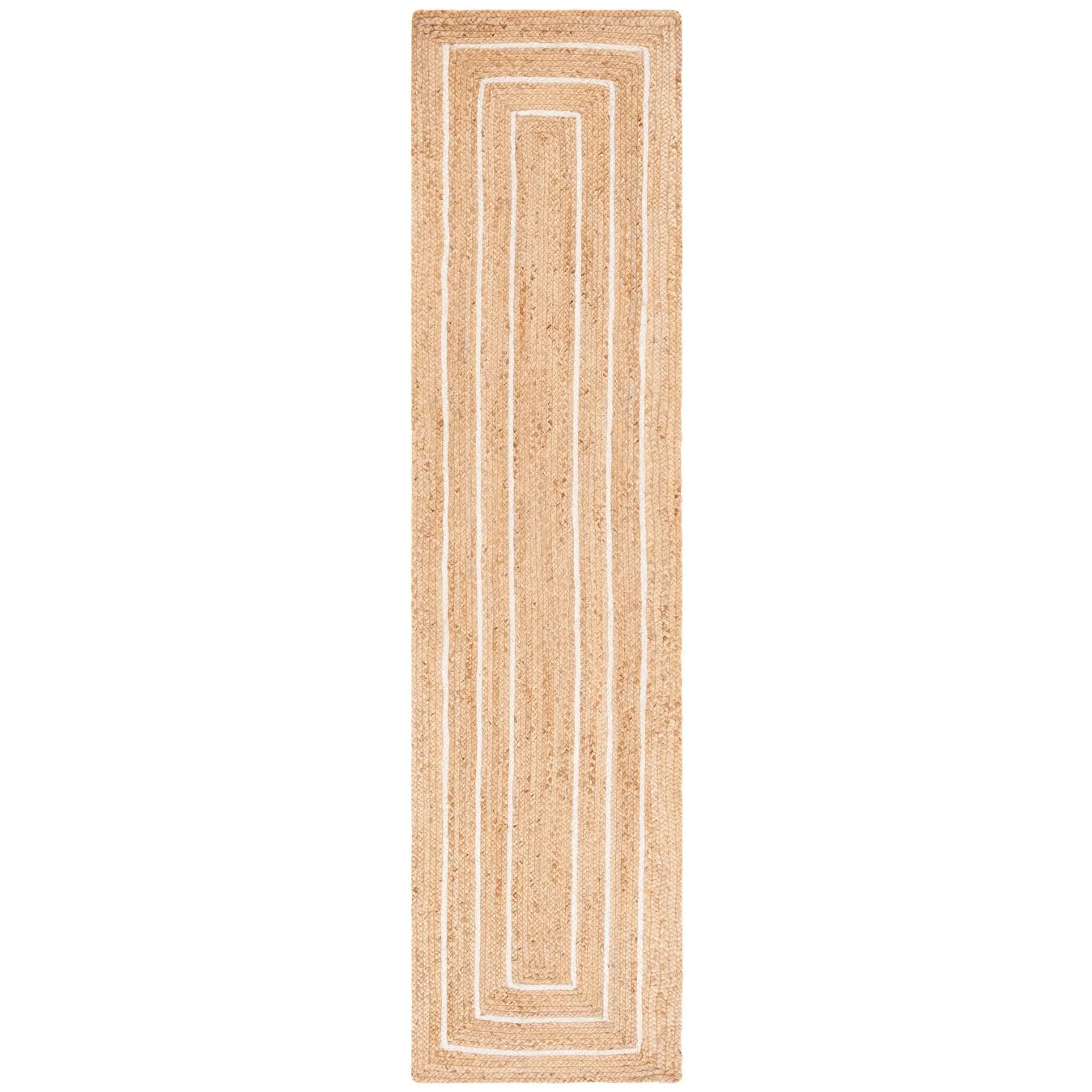 SAFAVIEH Handmade Natural Fiber Gebbine Farmhouse Border Jute Rug