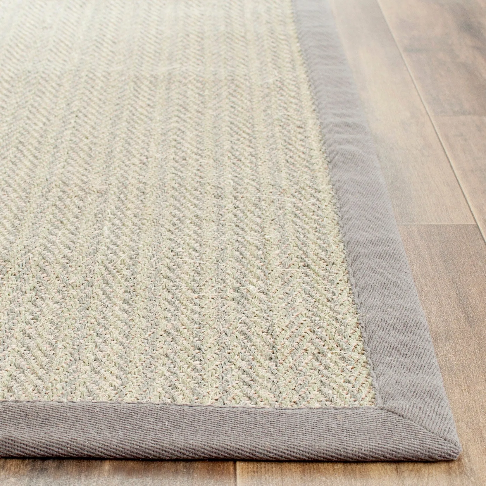 SAFAVIEH Handmade Natural Fiber Hildeburg Border Sisal Rug
