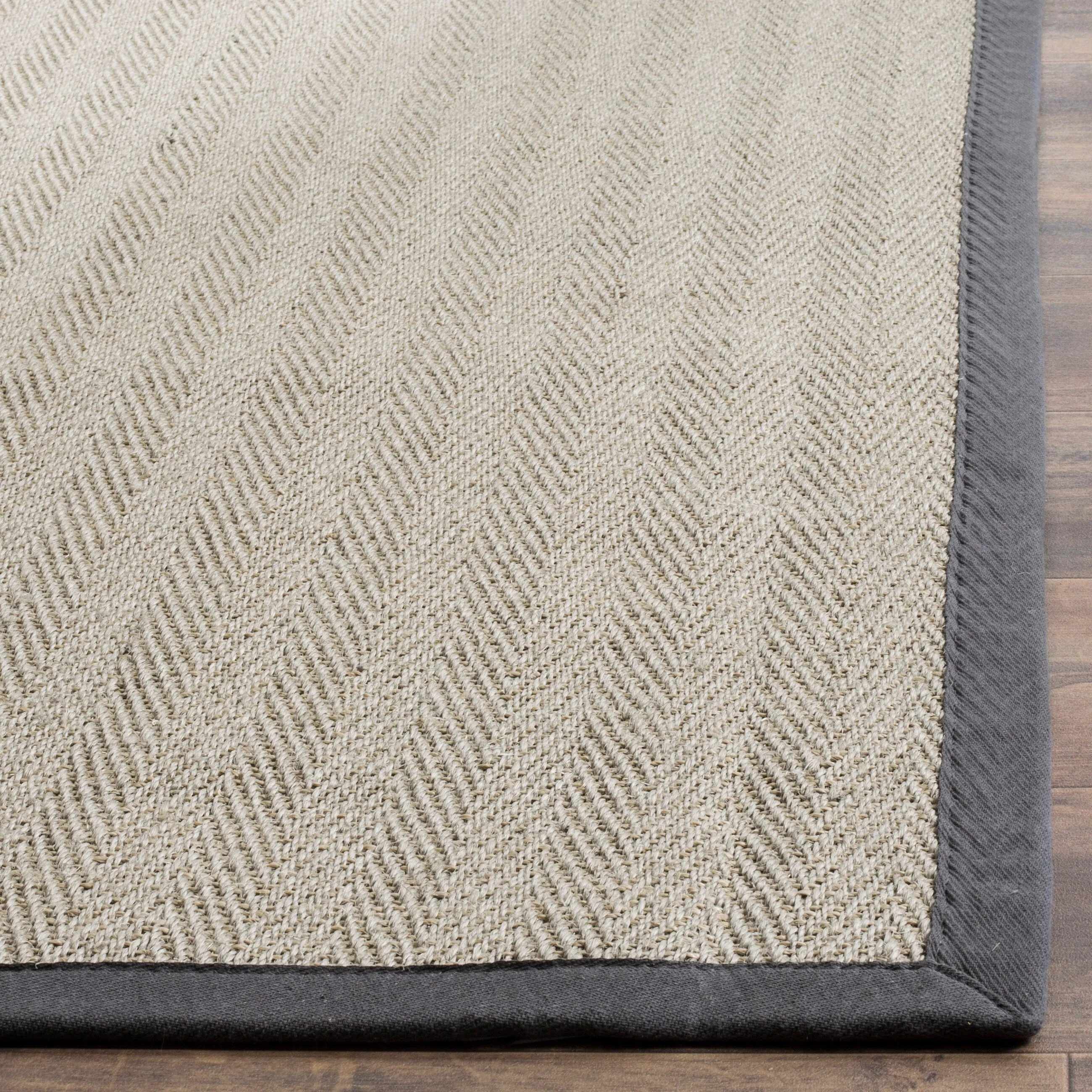 SAFAVIEH Handmade Natural Fiber Hildeburg Border Sisal Rug