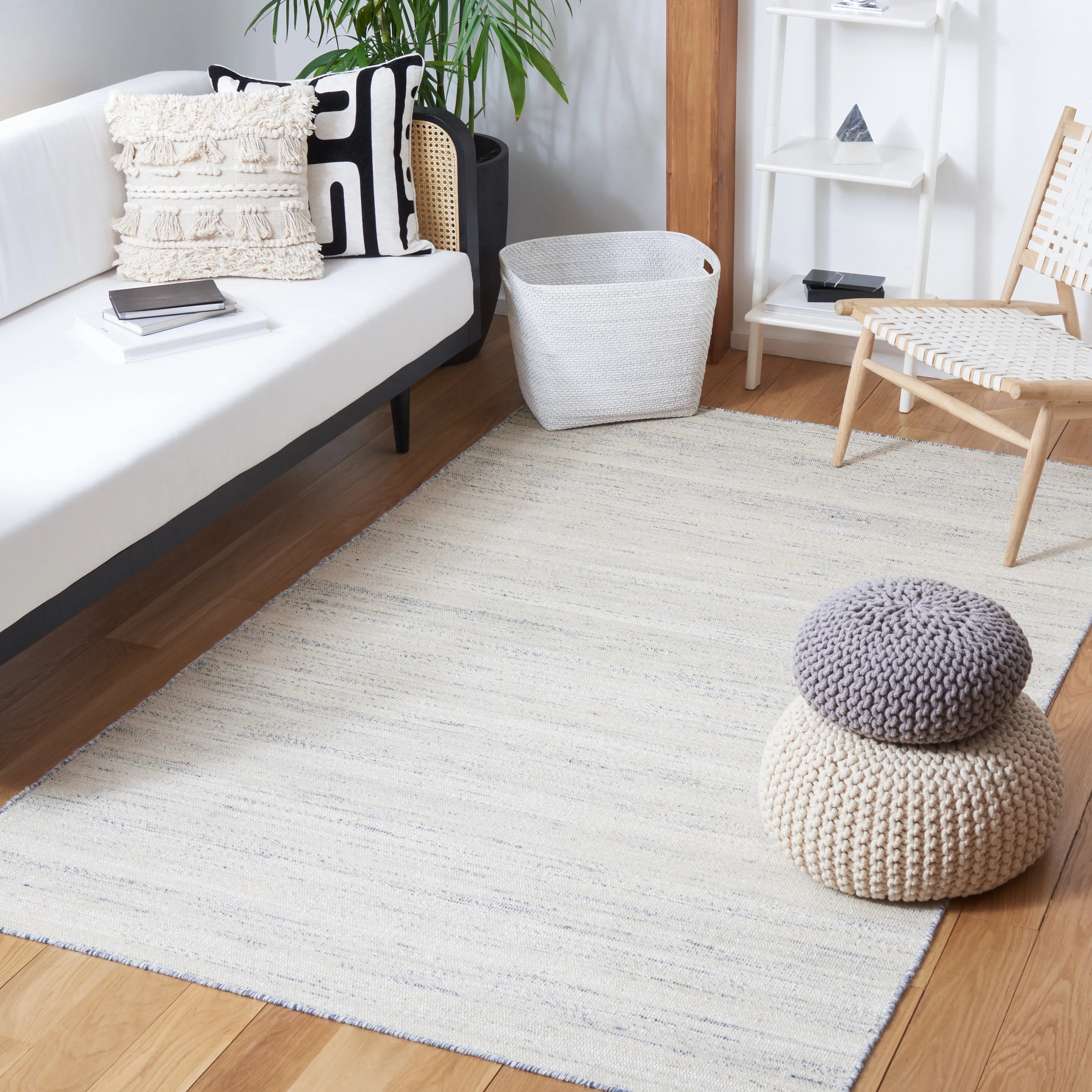 SAFAVIEH Handmade Natural Fiber Jaylyn Jute & Wool Rug