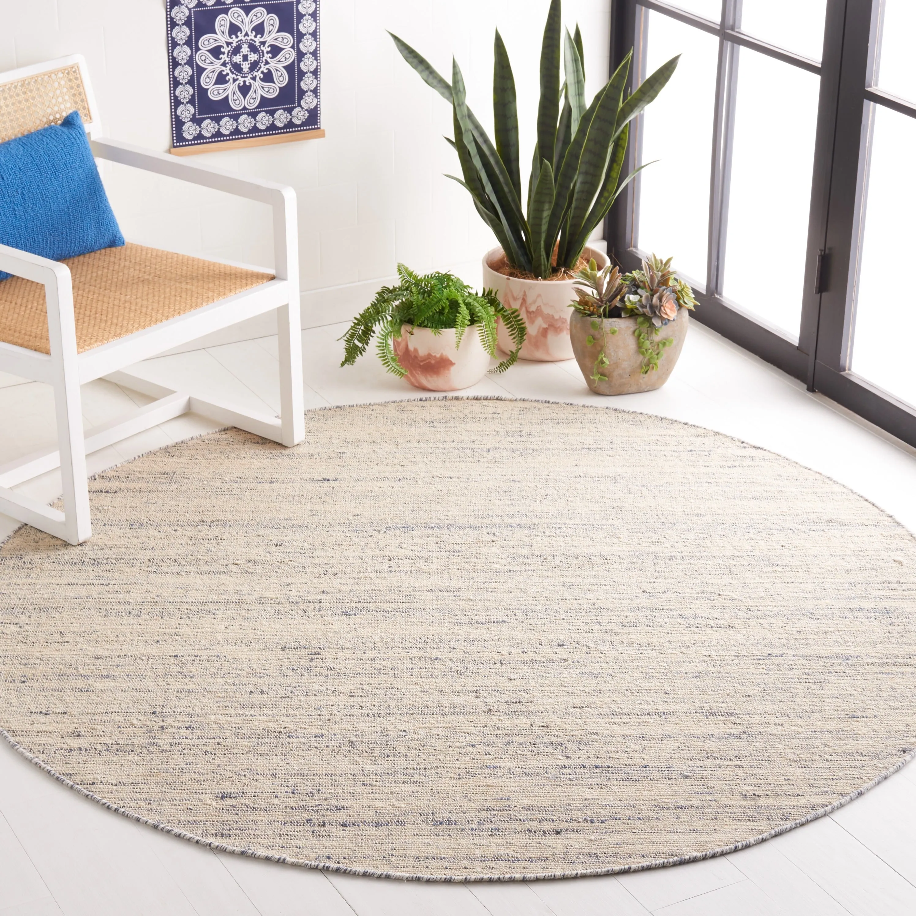 SAFAVIEH Handmade Natural Fiber Jaylyn Jute & Wool Rug