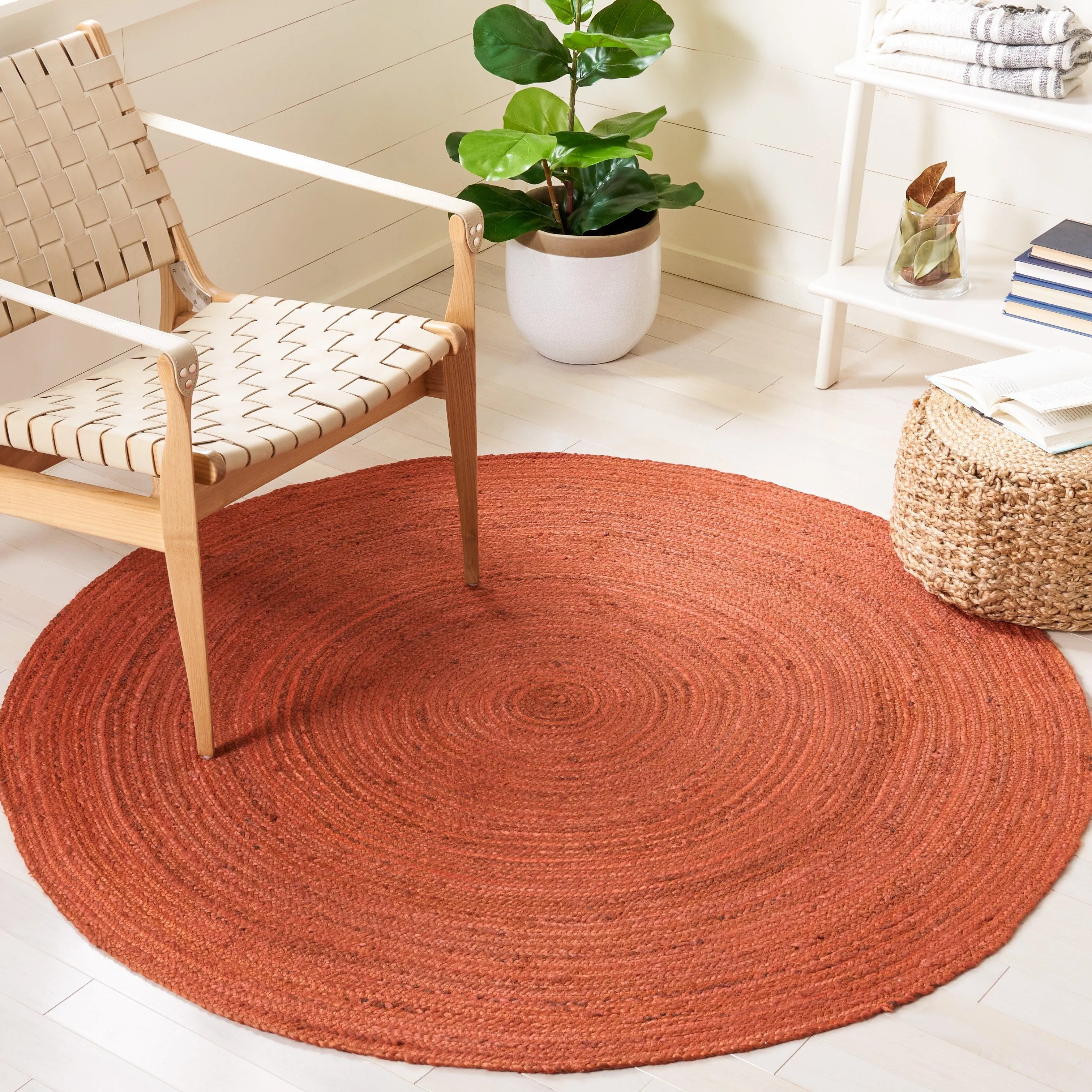 SAFAVIEH Handmade Natural Fiber Linda Casual Jute Rug
