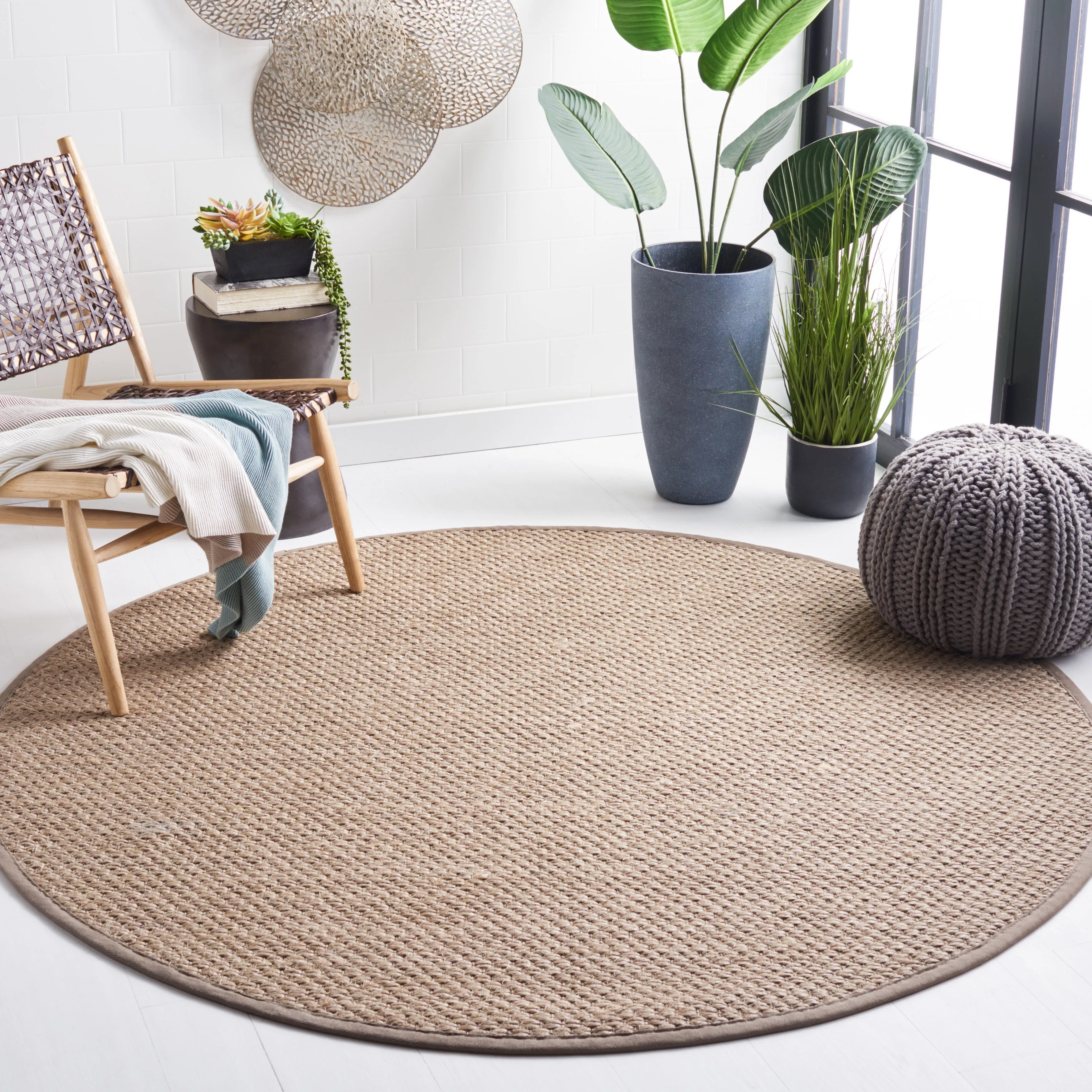SAFAVIEH Handmade Natural Fiber Relina Sisal Rug