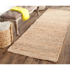 SAFAVIEH Handmade Natural Fiber Roksana Jute Rug - Natural - 2' 6 x 10'