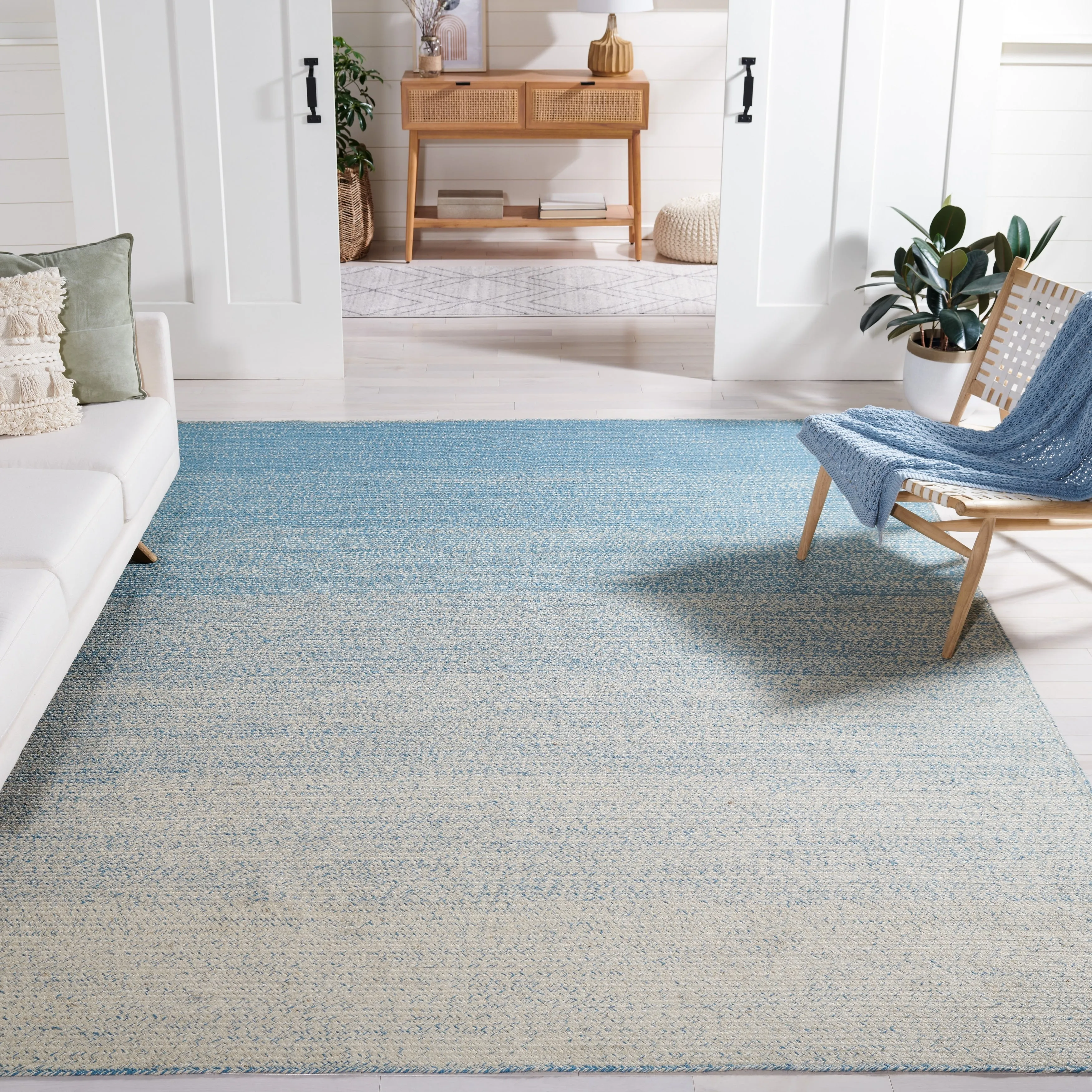 SAFAVIEH Handmade Natural Fiber Sambula Ombre Jute Rug
