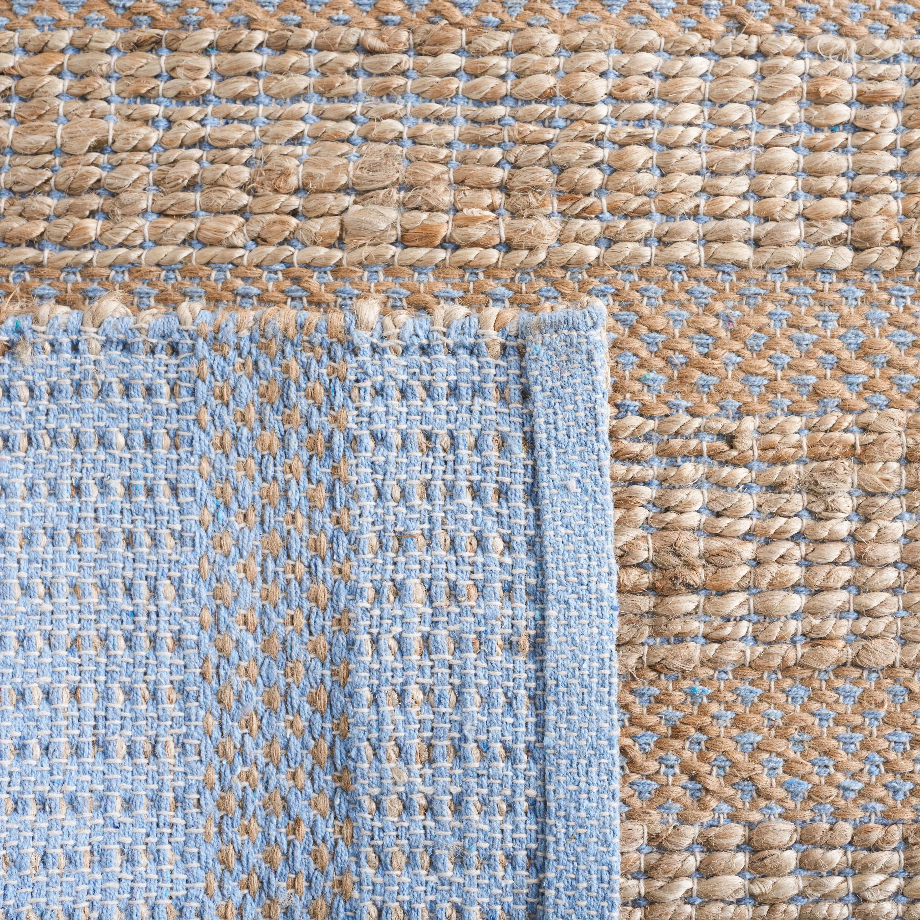 SAFAVIEH Handmade Natural Fiber Samira Geometric Seagrass Rug