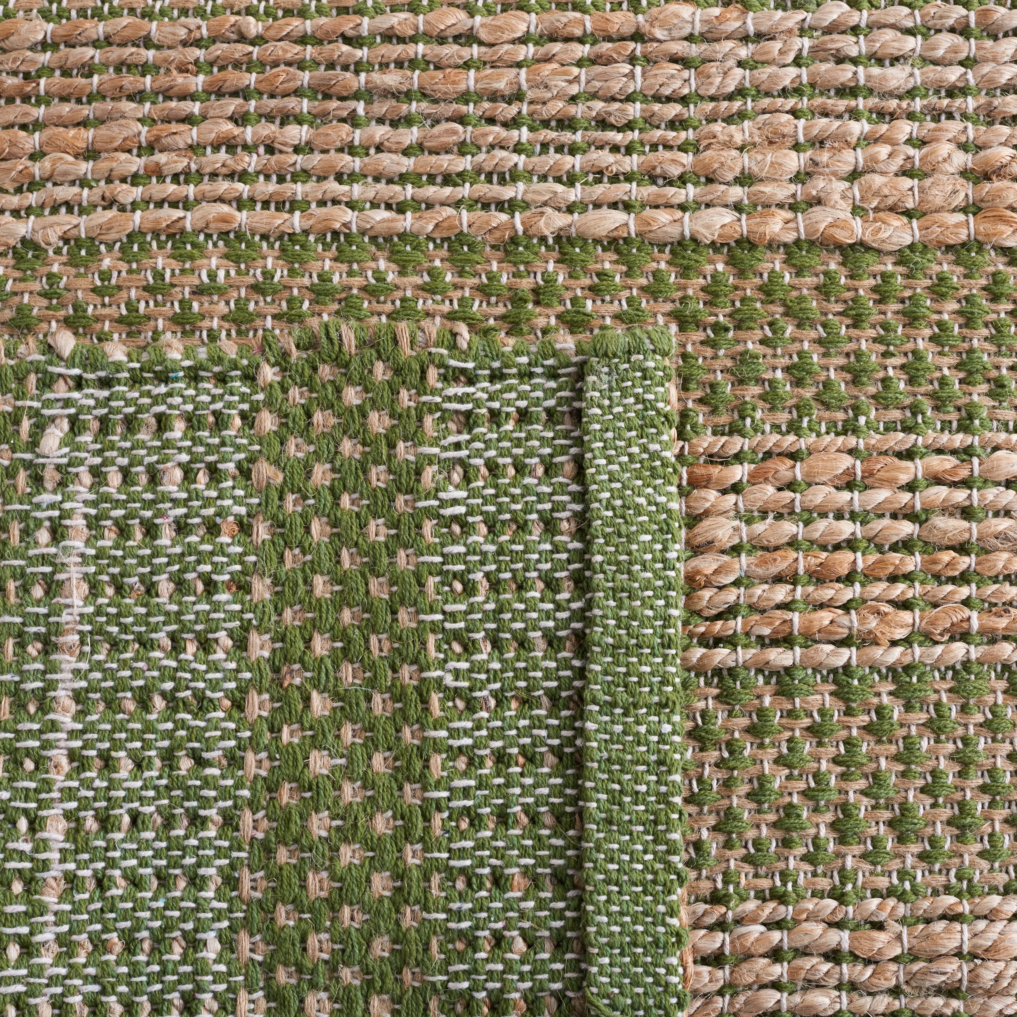 SAFAVIEH Handmade Natural Fiber Samira Geometric Seagrass Rug