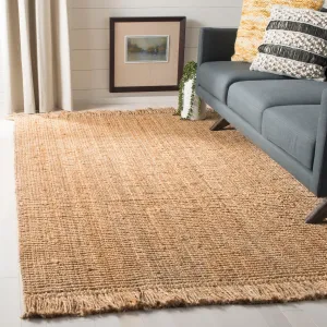 SAFAVIEH Handmade Natural Fiber Sidse Casual Solid Jute Rug