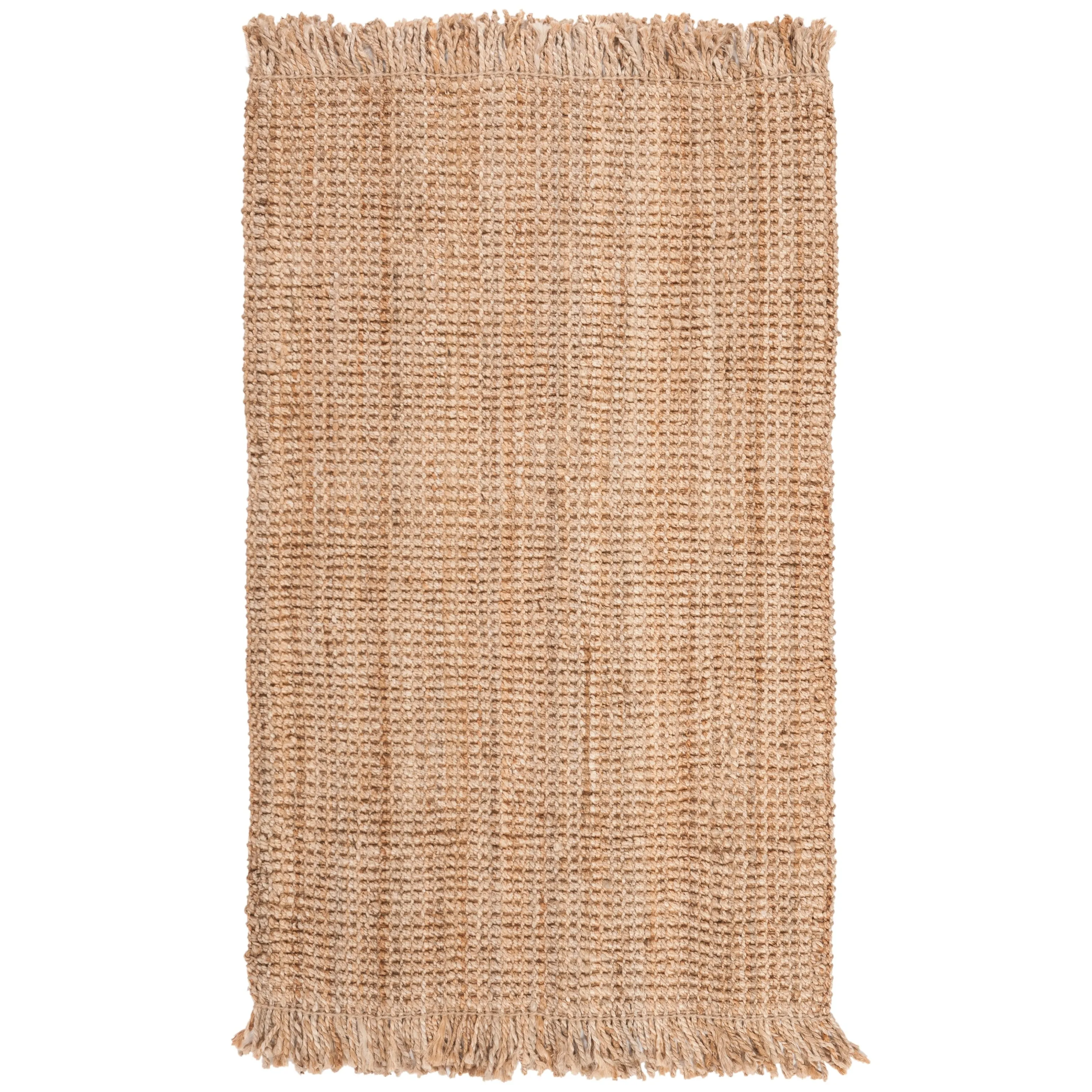 SAFAVIEH Handmade Natural Fiber Sidse Casual Solid Jute Rug