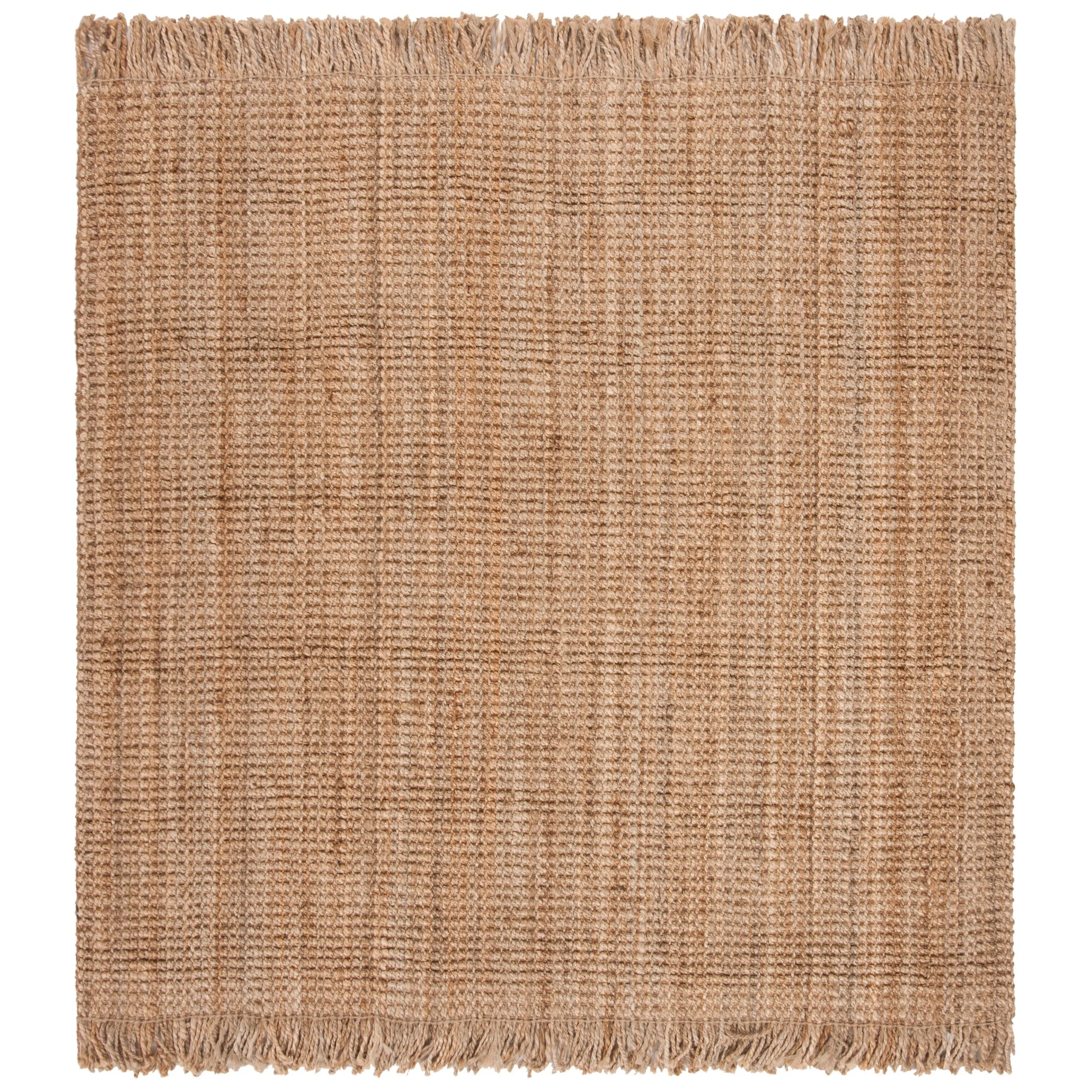 SAFAVIEH Handmade Natural Fiber Sidse Casual Solid Jute Rug