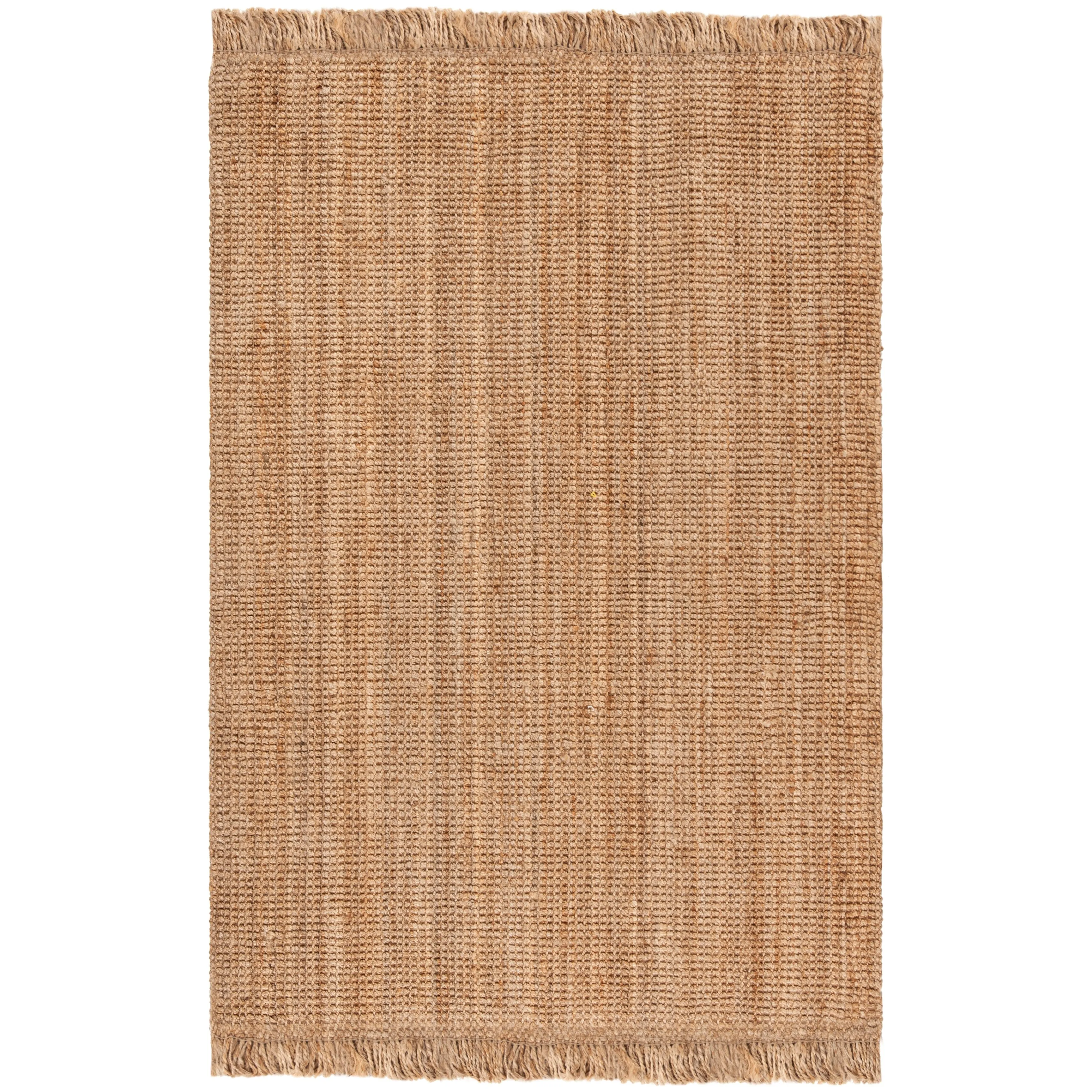 SAFAVIEH Handmade Natural Fiber Sidse Casual Solid Jute Rug