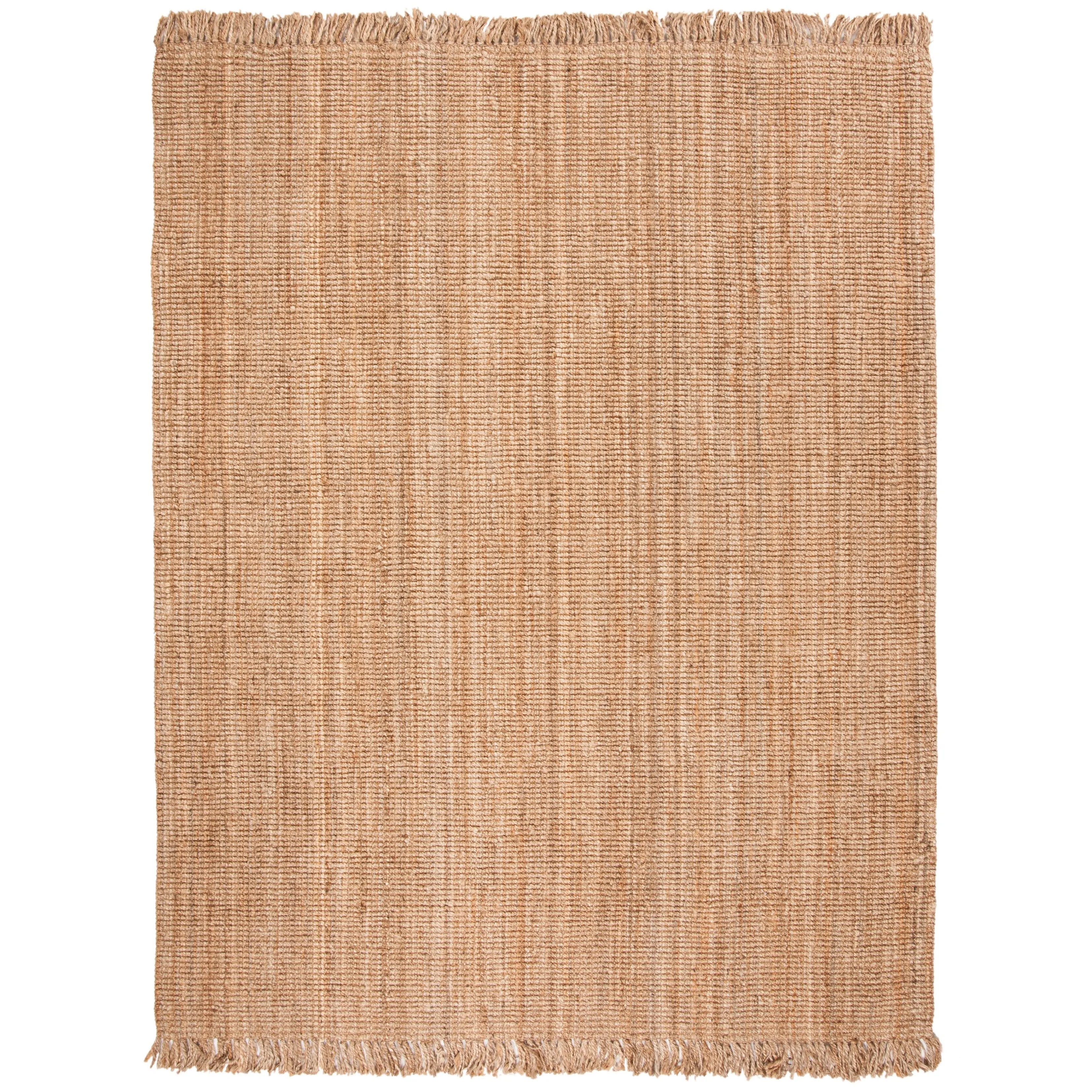SAFAVIEH Handmade Natural Fiber Sidse Casual Solid Jute Rug