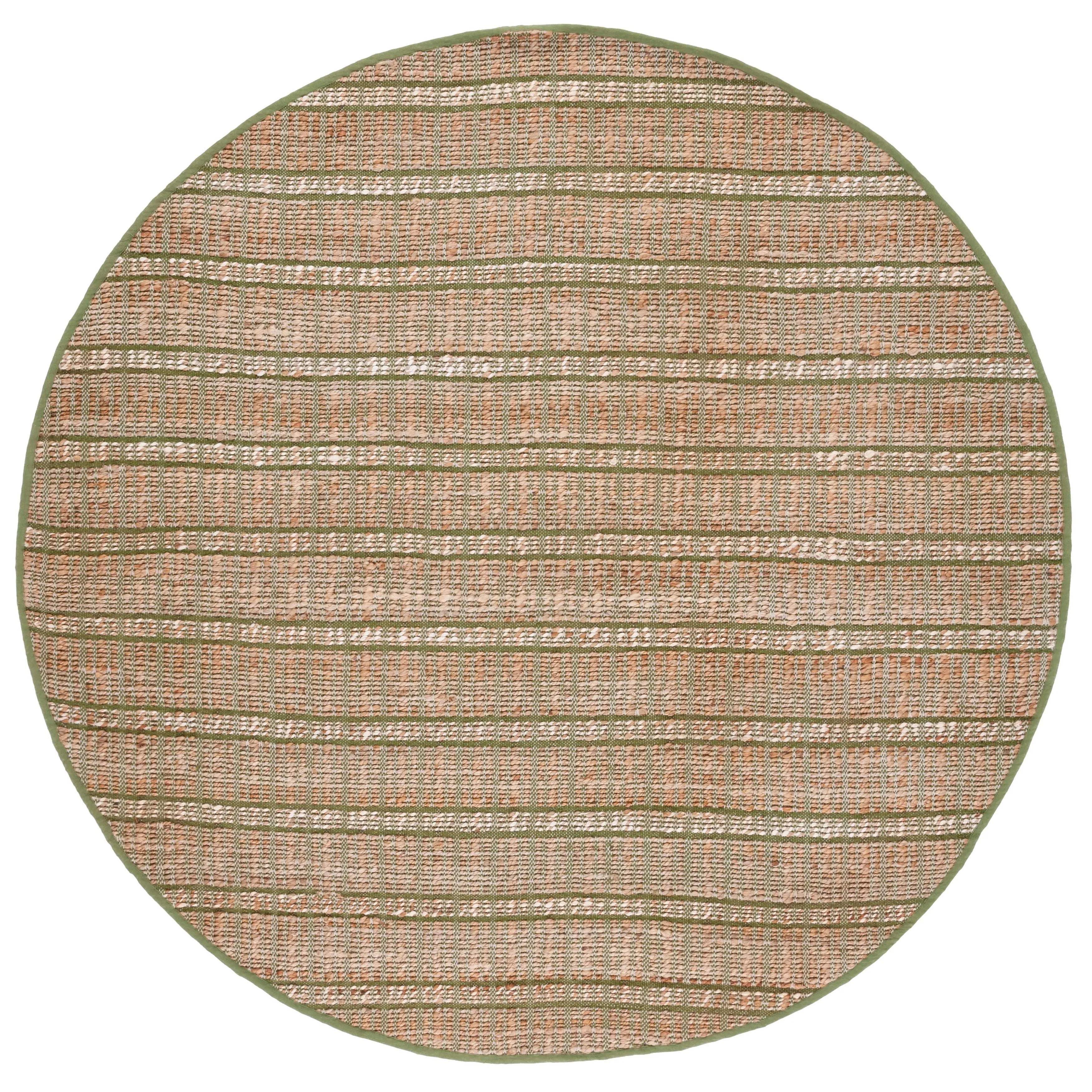 SAFAVIEH Handmade Natural Fiber Undis Geometric Seagrass Rug