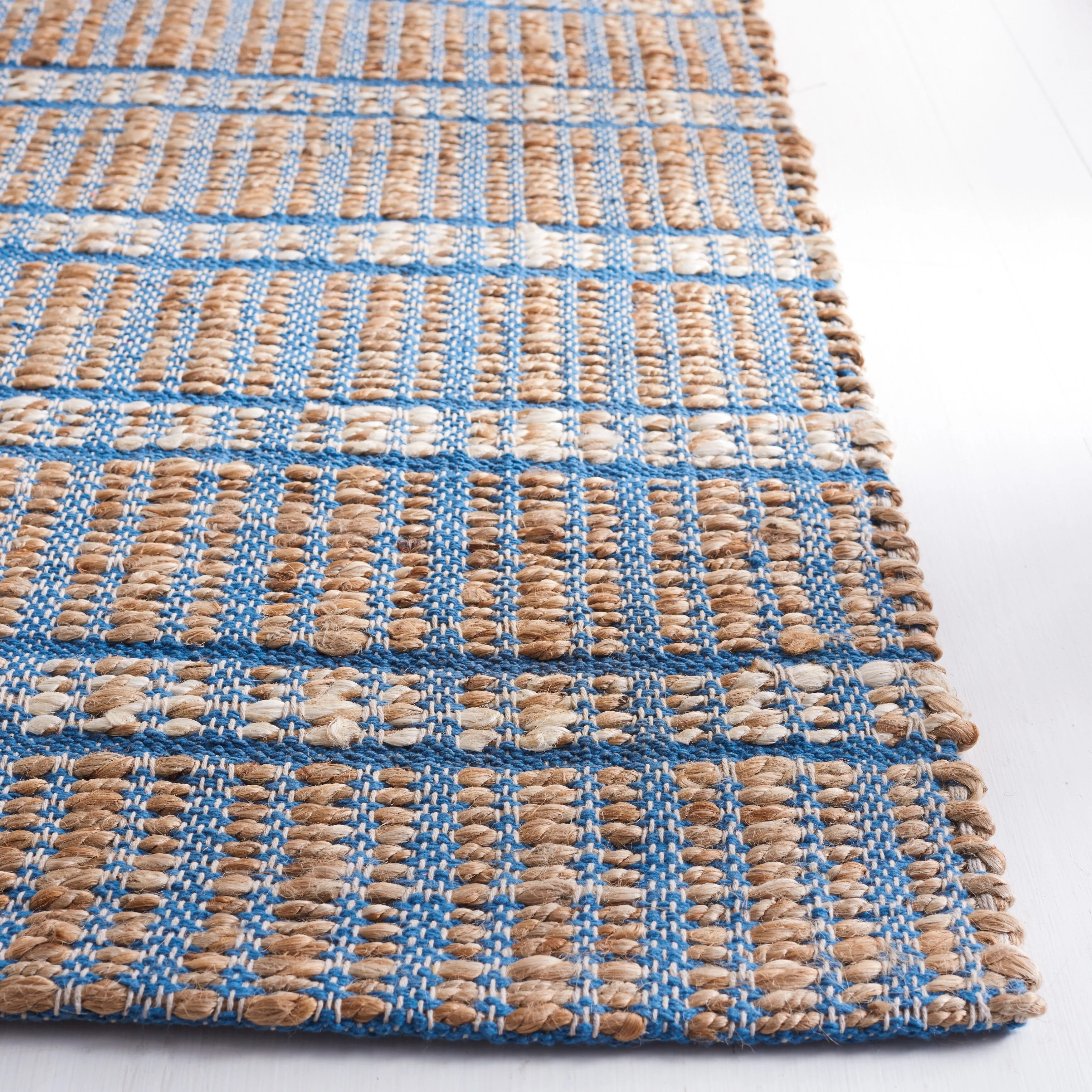 SAFAVIEH Handmade Natural Fiber Undis Geometric Seagrass Rug