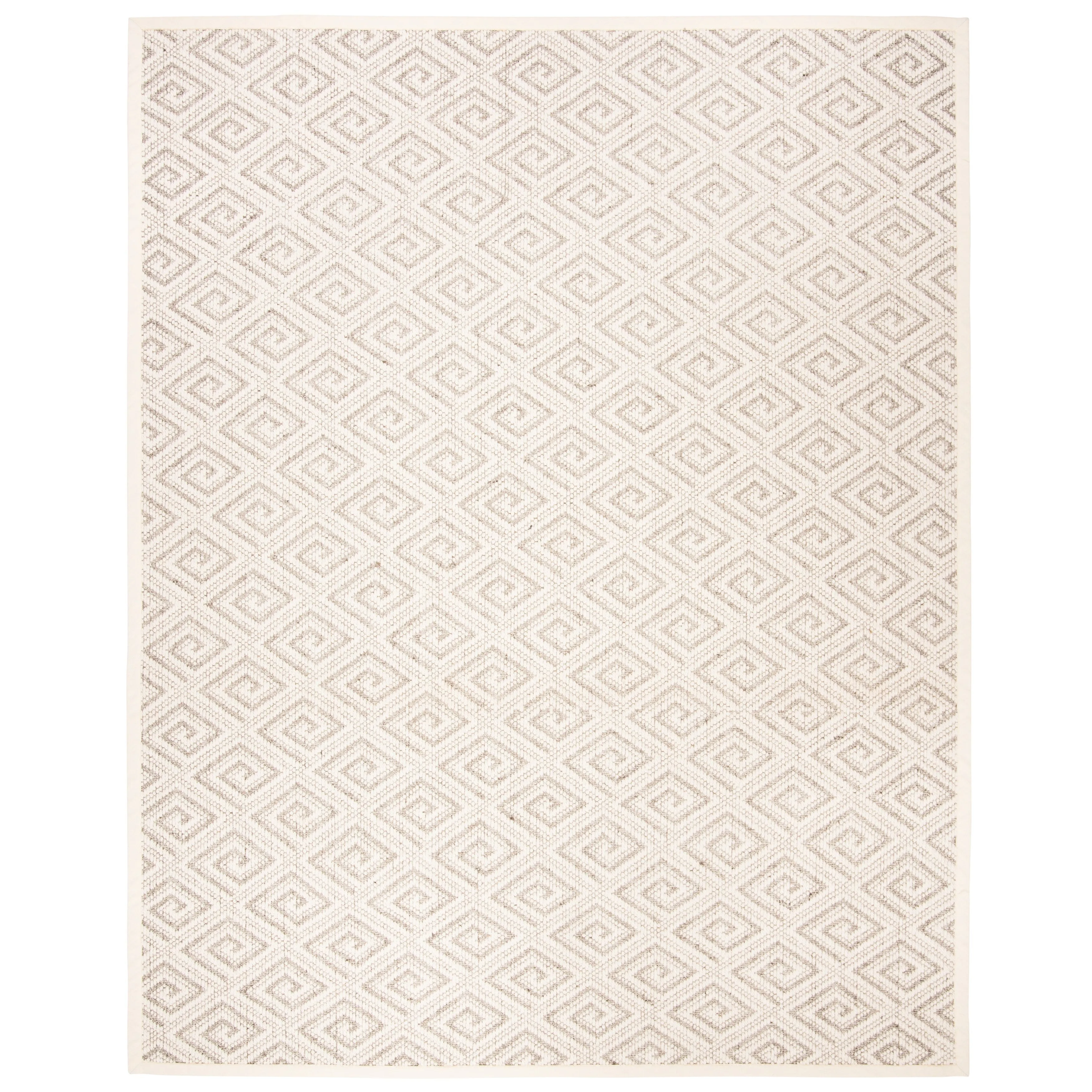 SAFAVIEH Handmade Palm Beach Keira Modern & Contemporary Geometric Sisal