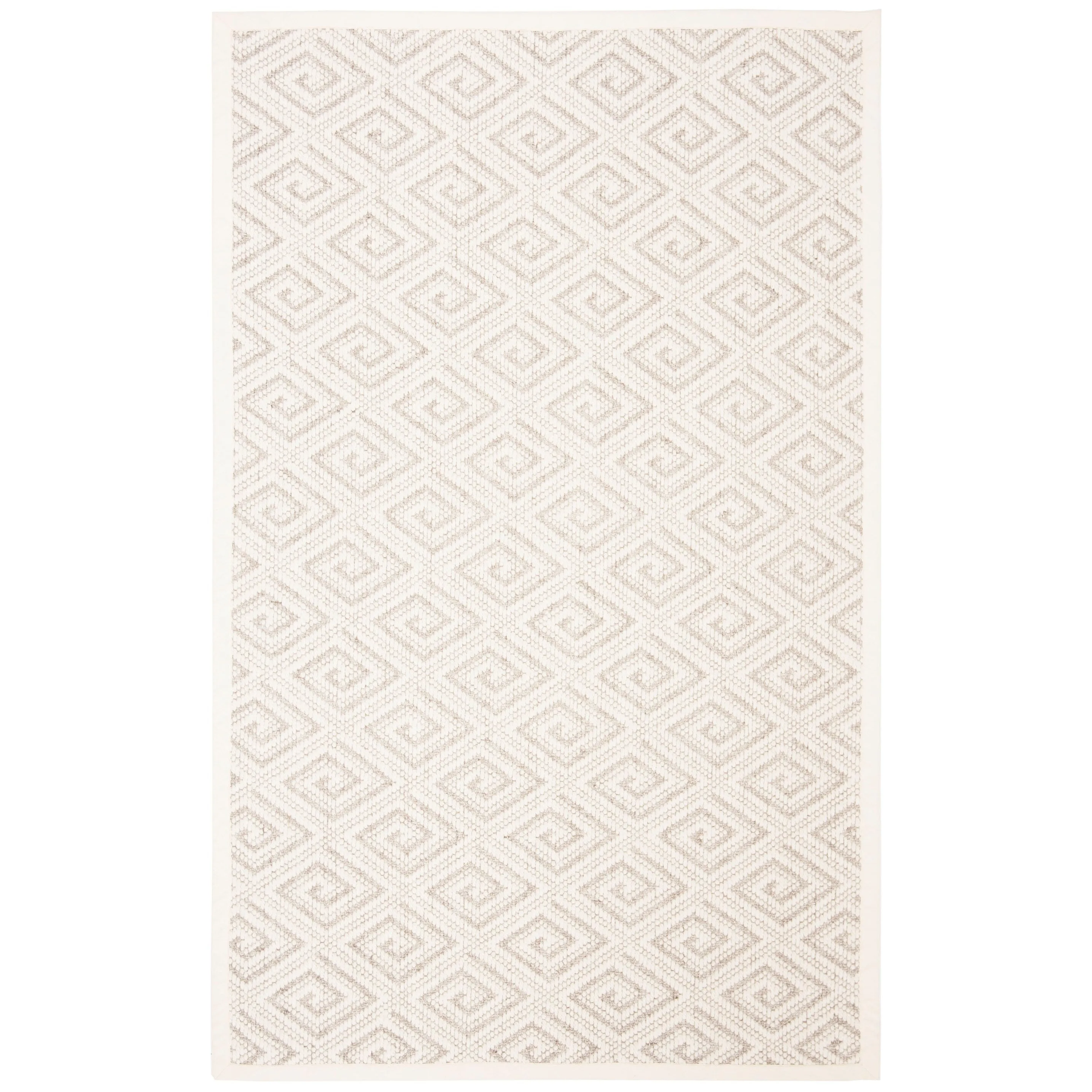 SAFAVIEH Handmade Palm Beach Keira Modern & Contemporary Geometric Sisal