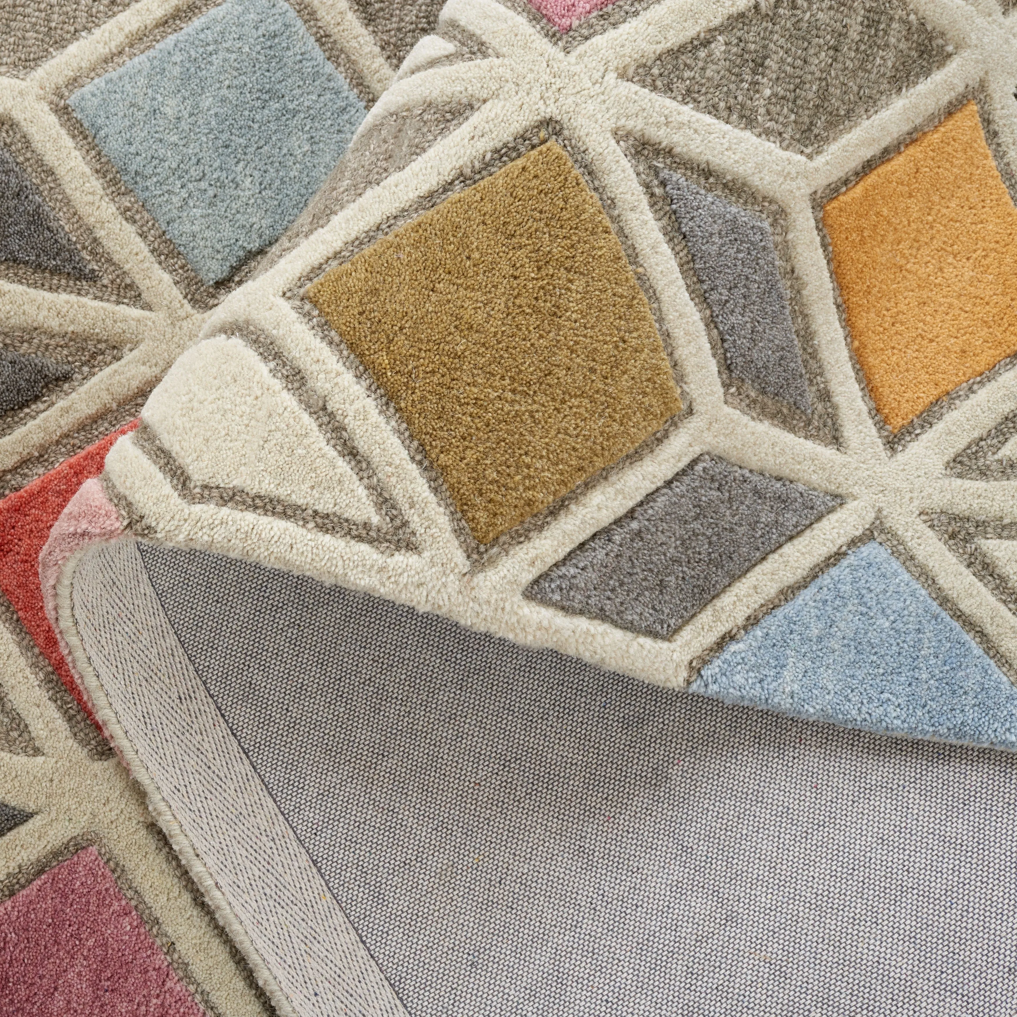 SAFAVIEH Handmade Rodeo Drive Alexys Mid-Century Modern Wool Rug