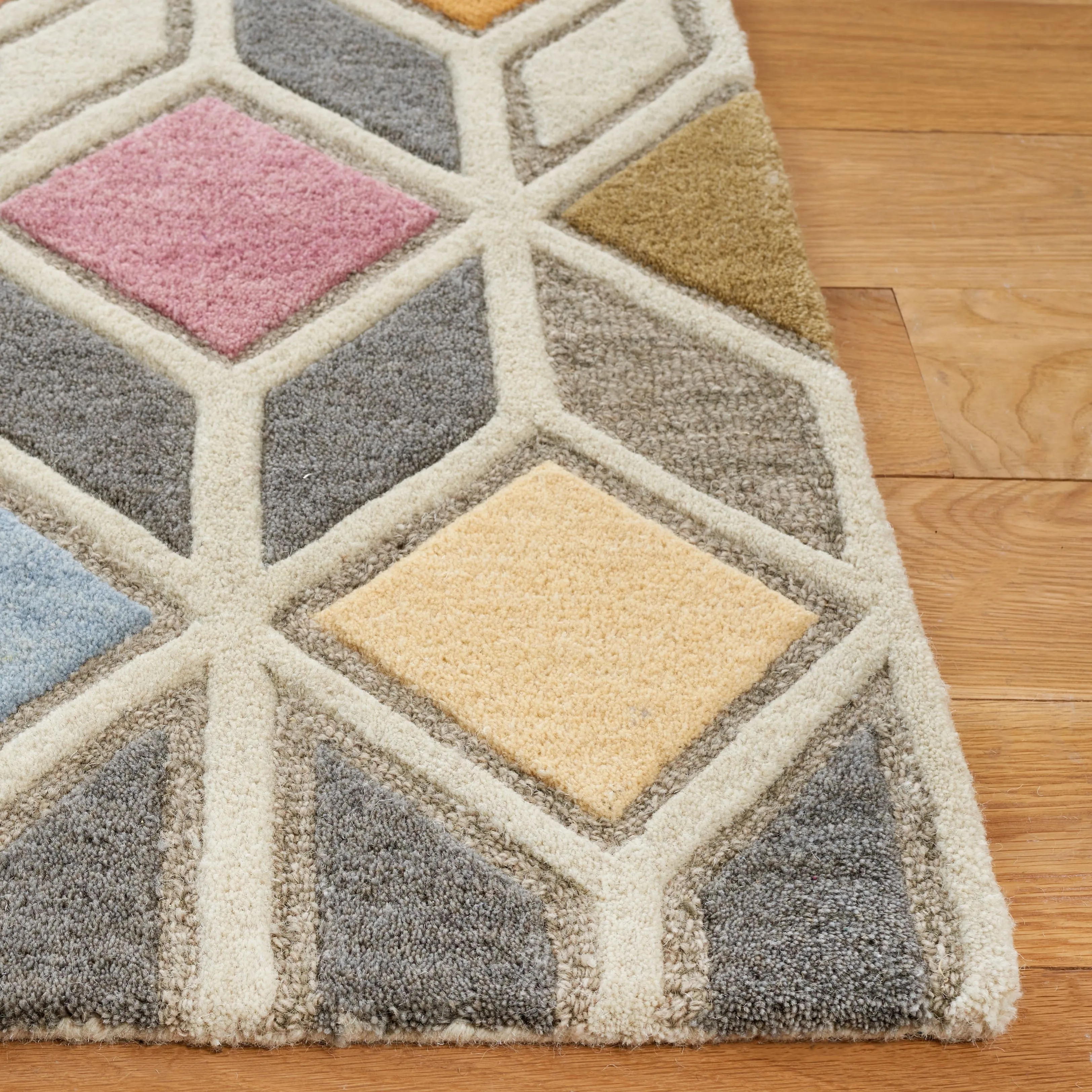 SAFAVIEH Handmade Rodeo Drive Alexys Mid-Century Modern Wool Rug