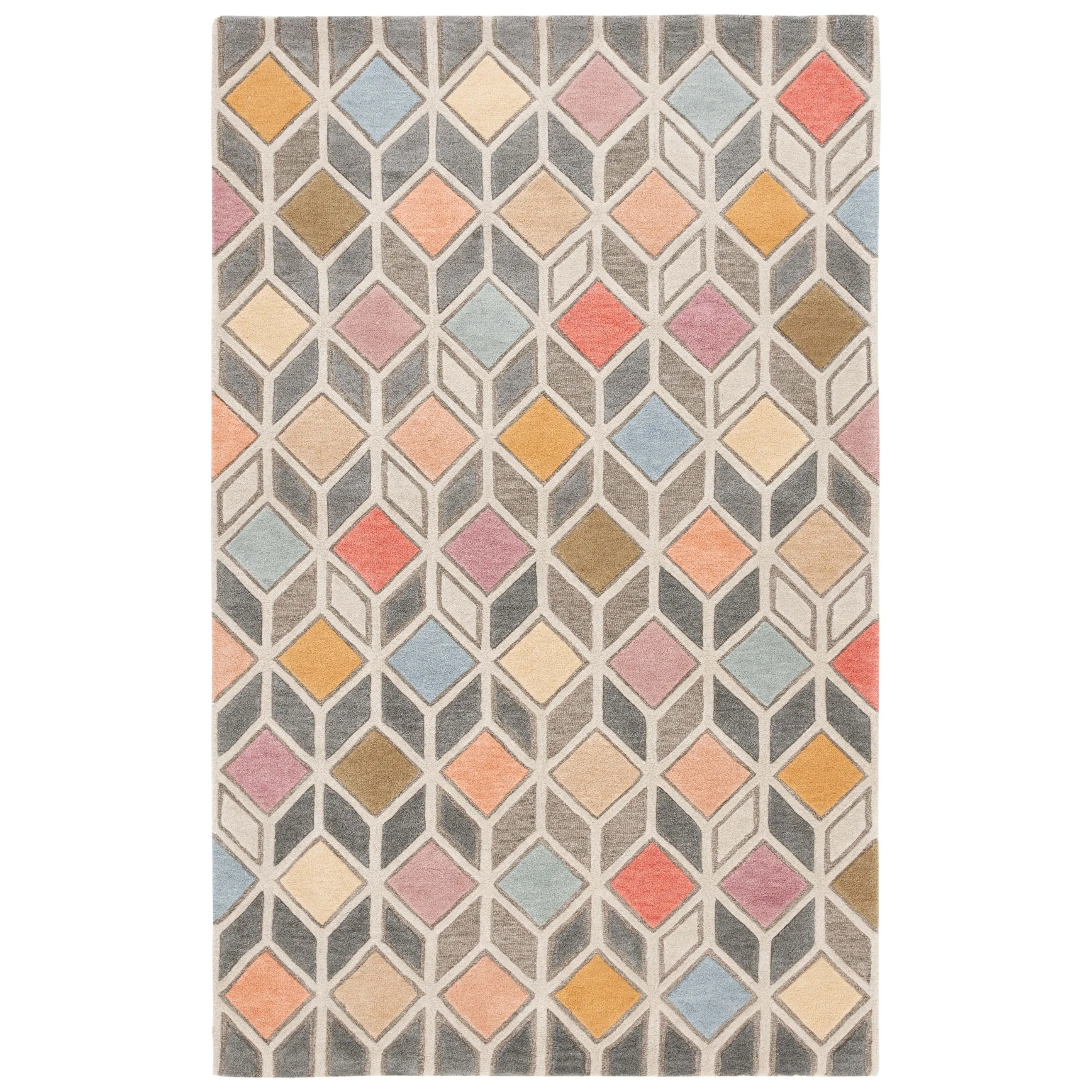 SAFAVIEH Handmade Rodeo Drive Alexys Mid-Century Modern Wool Rug