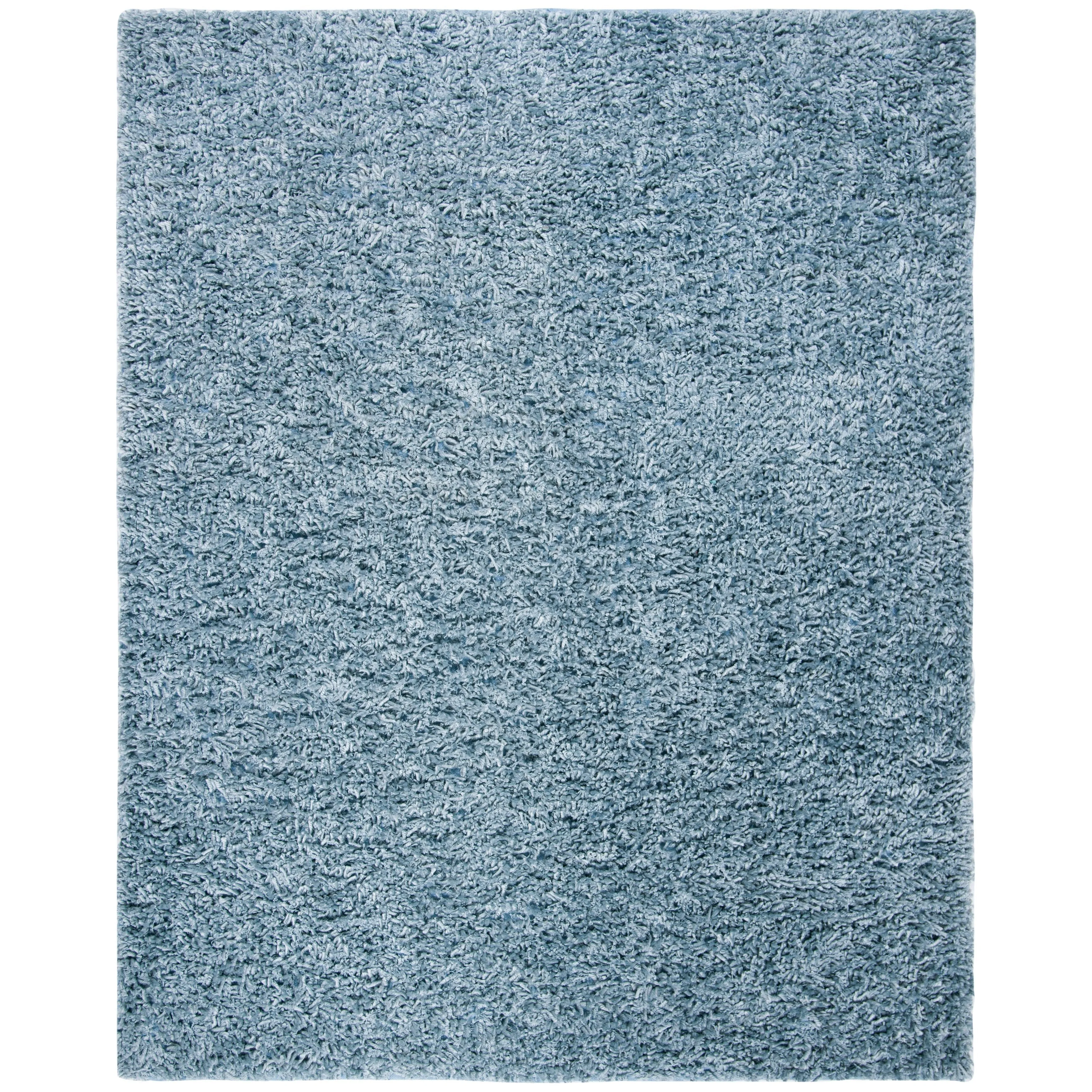 SAFAVIEH Handmade Sheep Shag Malti Solid Area Rug