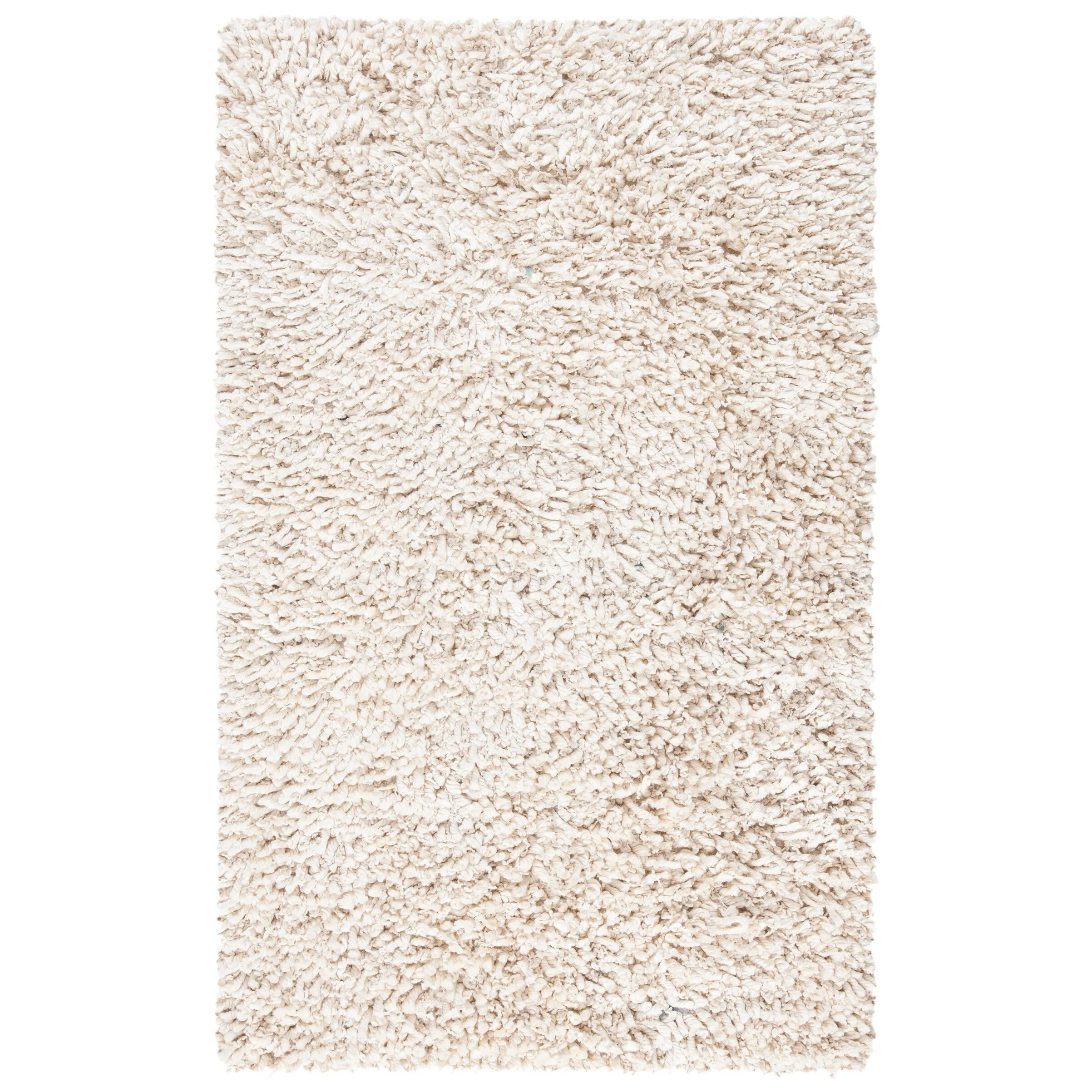 SAFAVIEH Handmade Sheep Shag Malti Solid Area Rug