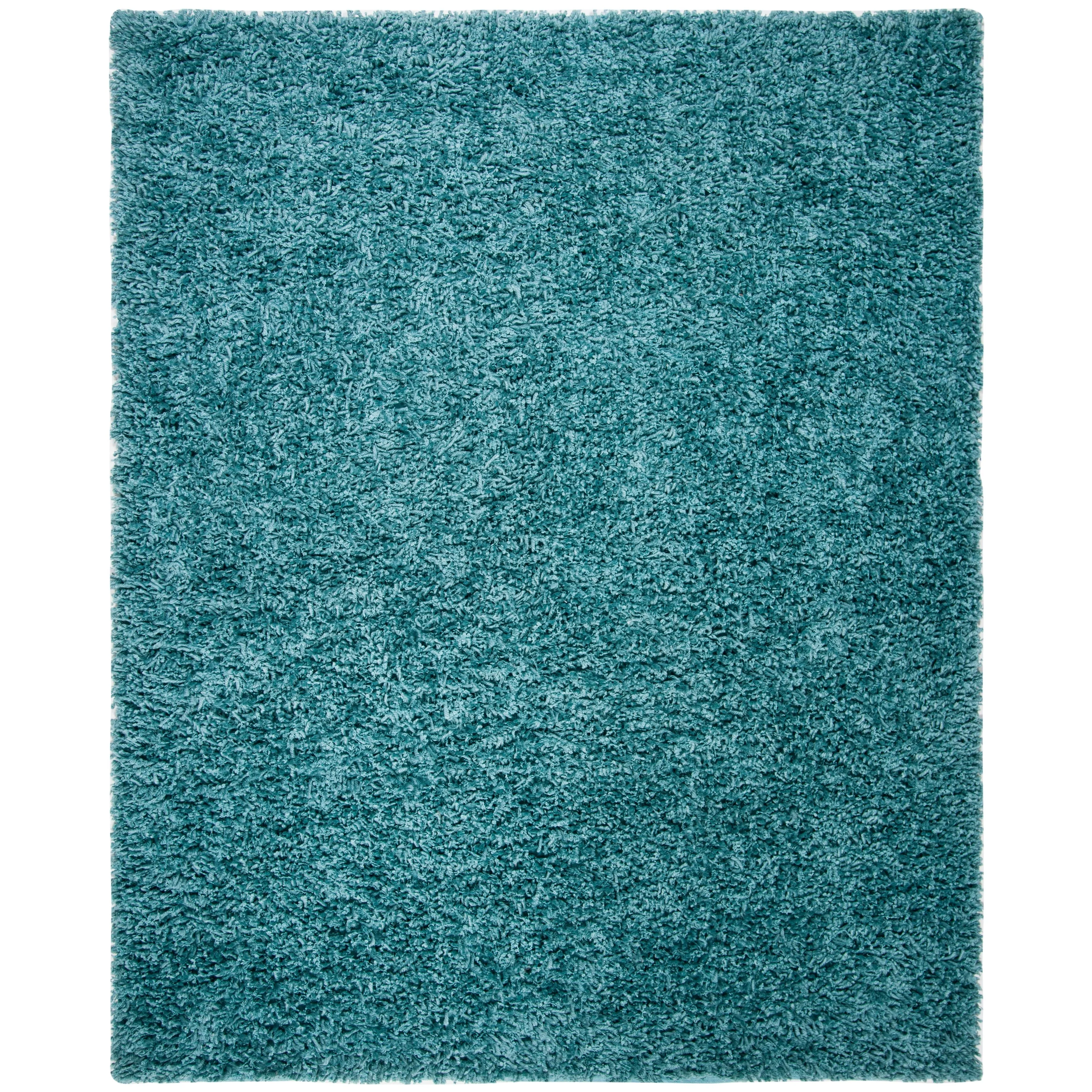 SAFAVIEH Handmade Sheep Shag Malti Solid Area Rug