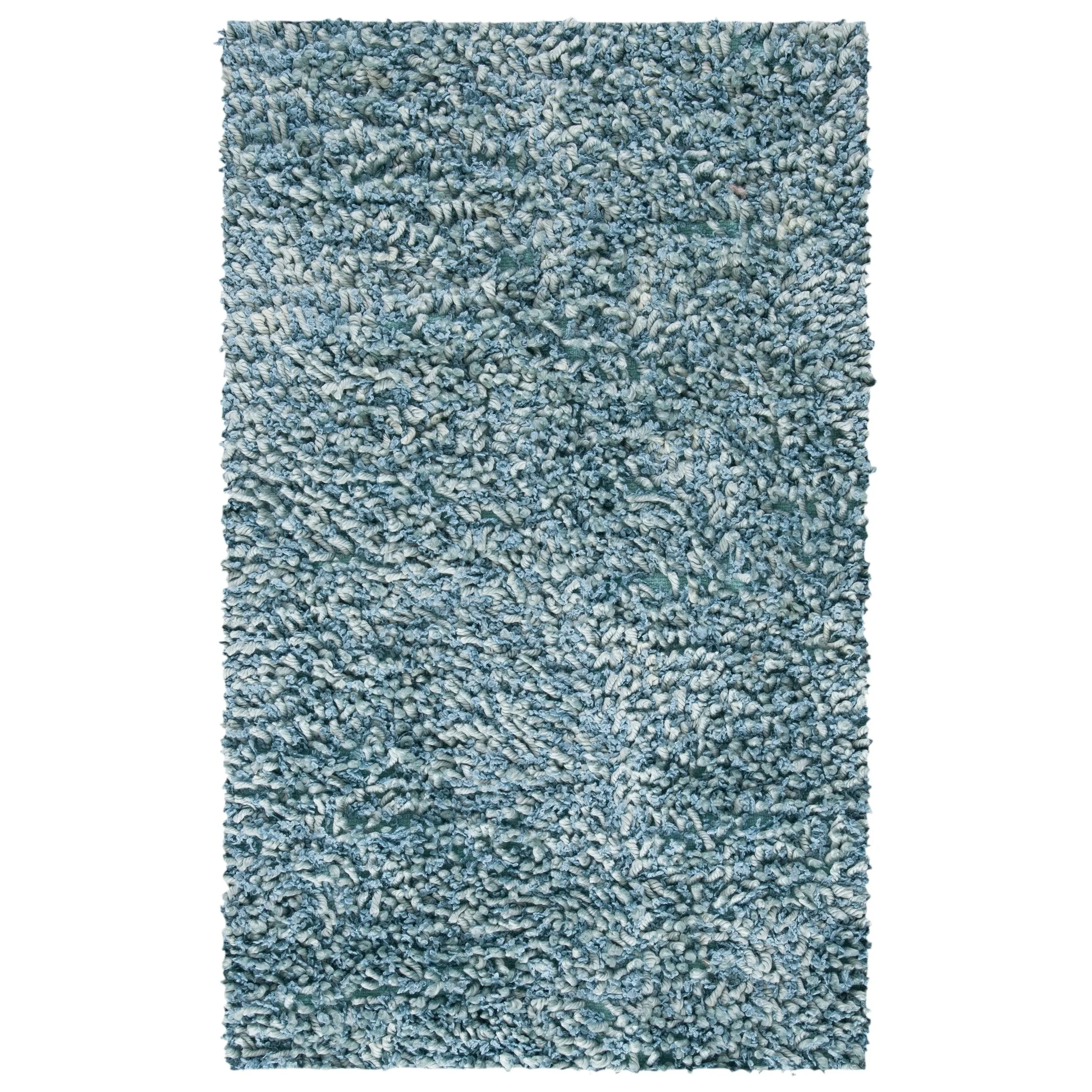 SAFAVIEH Handmade Sheep Shag Malti Solid Area Rug