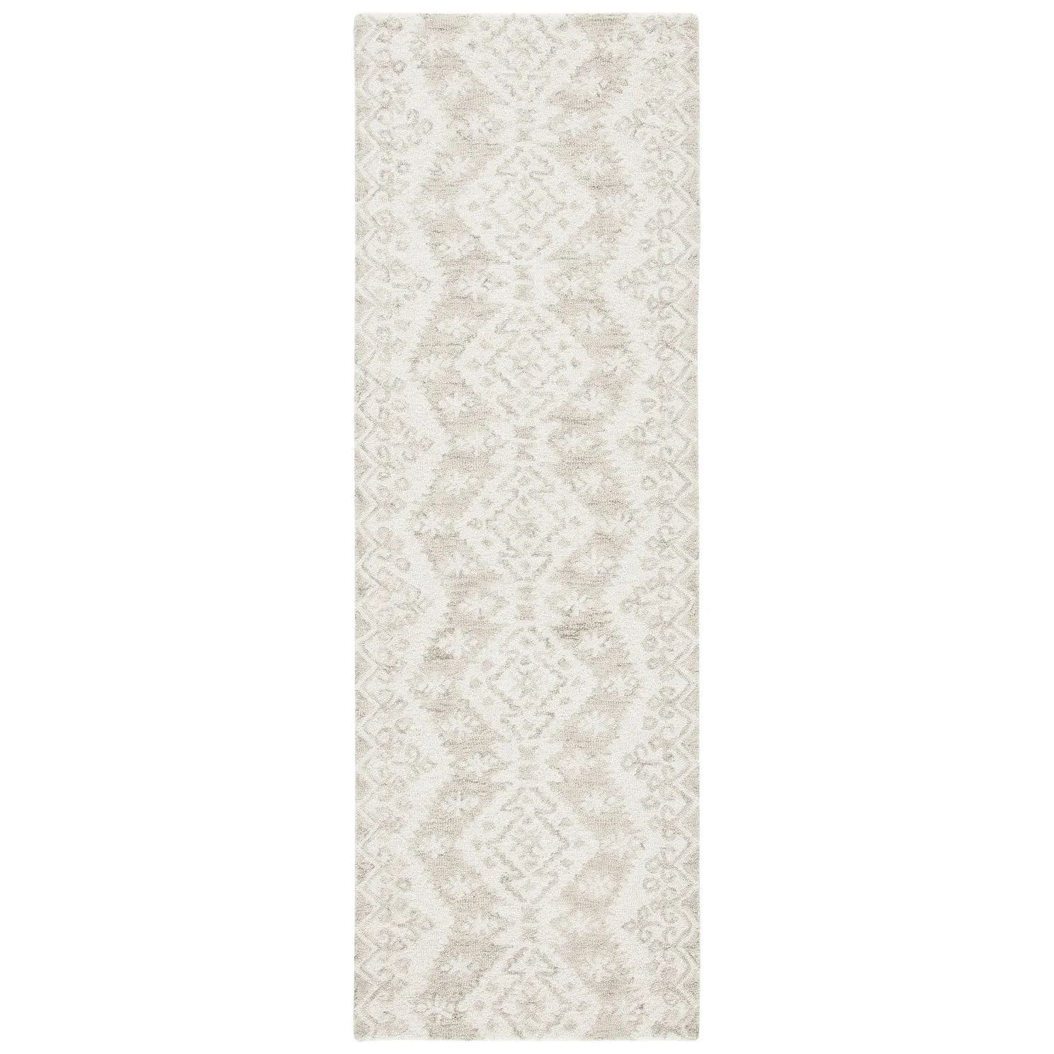 SAFAVIEH Handmade Snowflake Micro-loop Modern Wool Area Rug