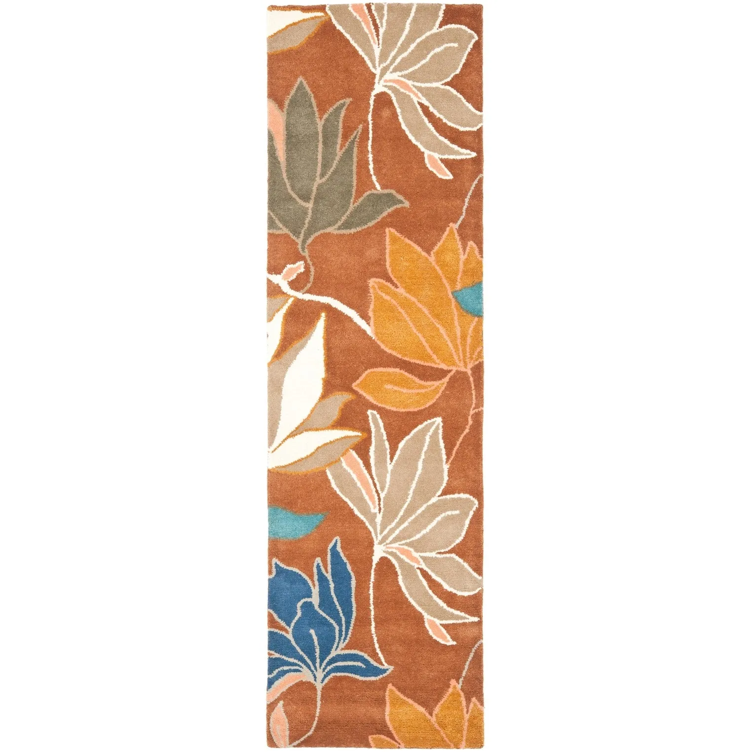 SAFAVIEH Handmade Soho Siobhan Floral N.Z. Wool Rug
