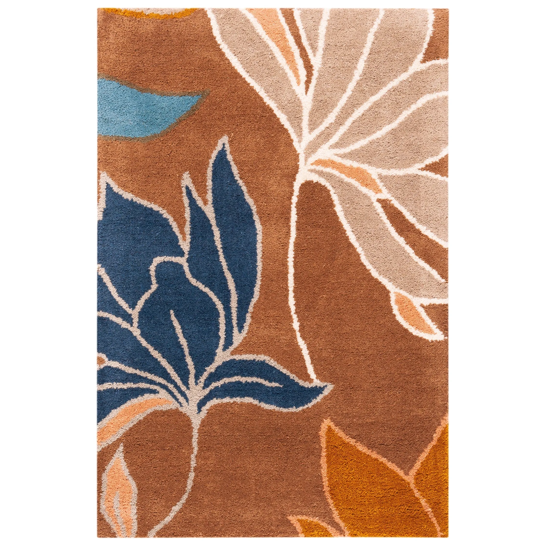 SAFAVIEH Handmade Soho Siobhan Floral N.Z. Wool Rug