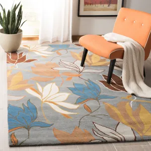 SAFAVIEH Handmade Soho Siobhan Floral N.Z. Wool Rug