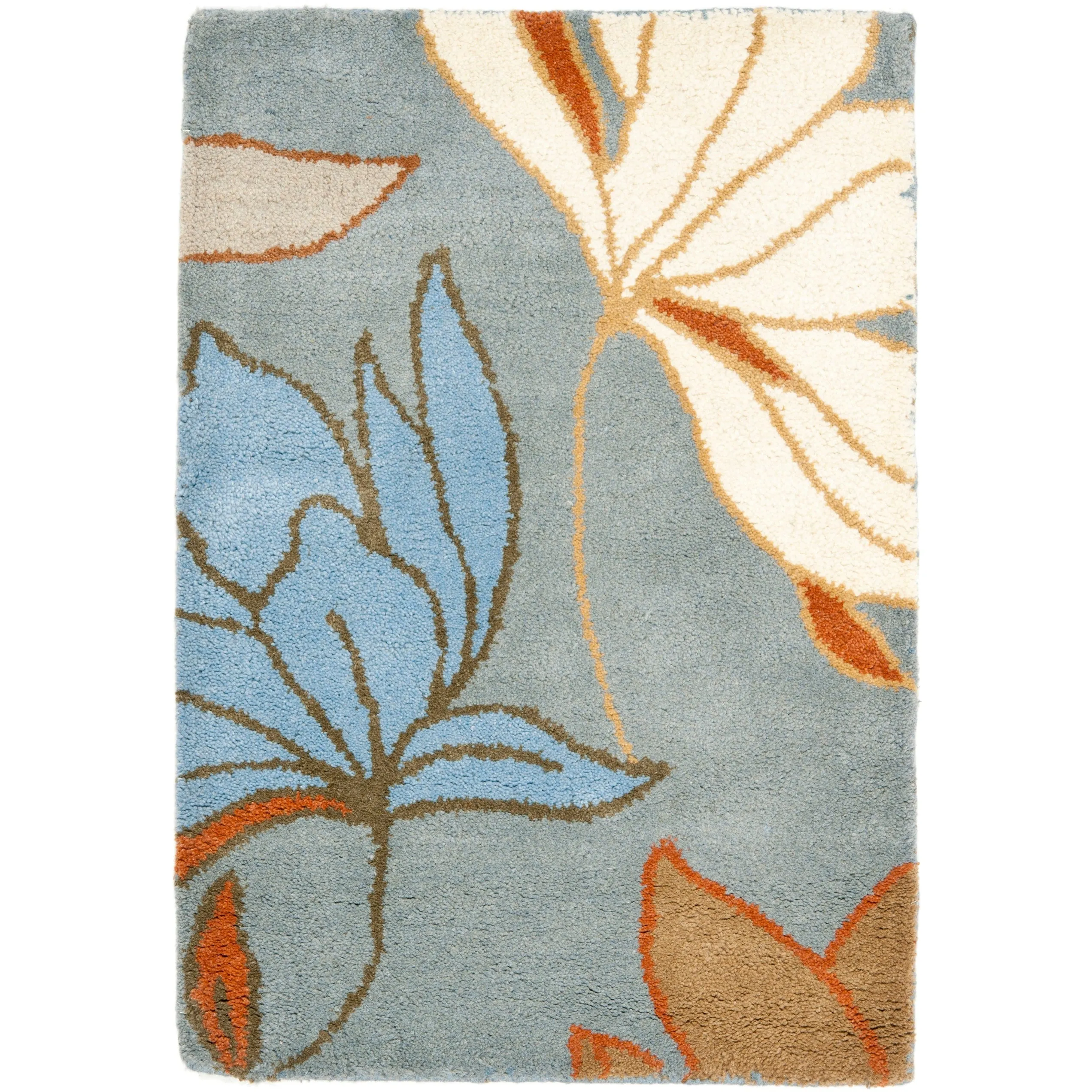SAFAVIEH Handmade Soho Siobhan Floral N.Z. Wool Rug