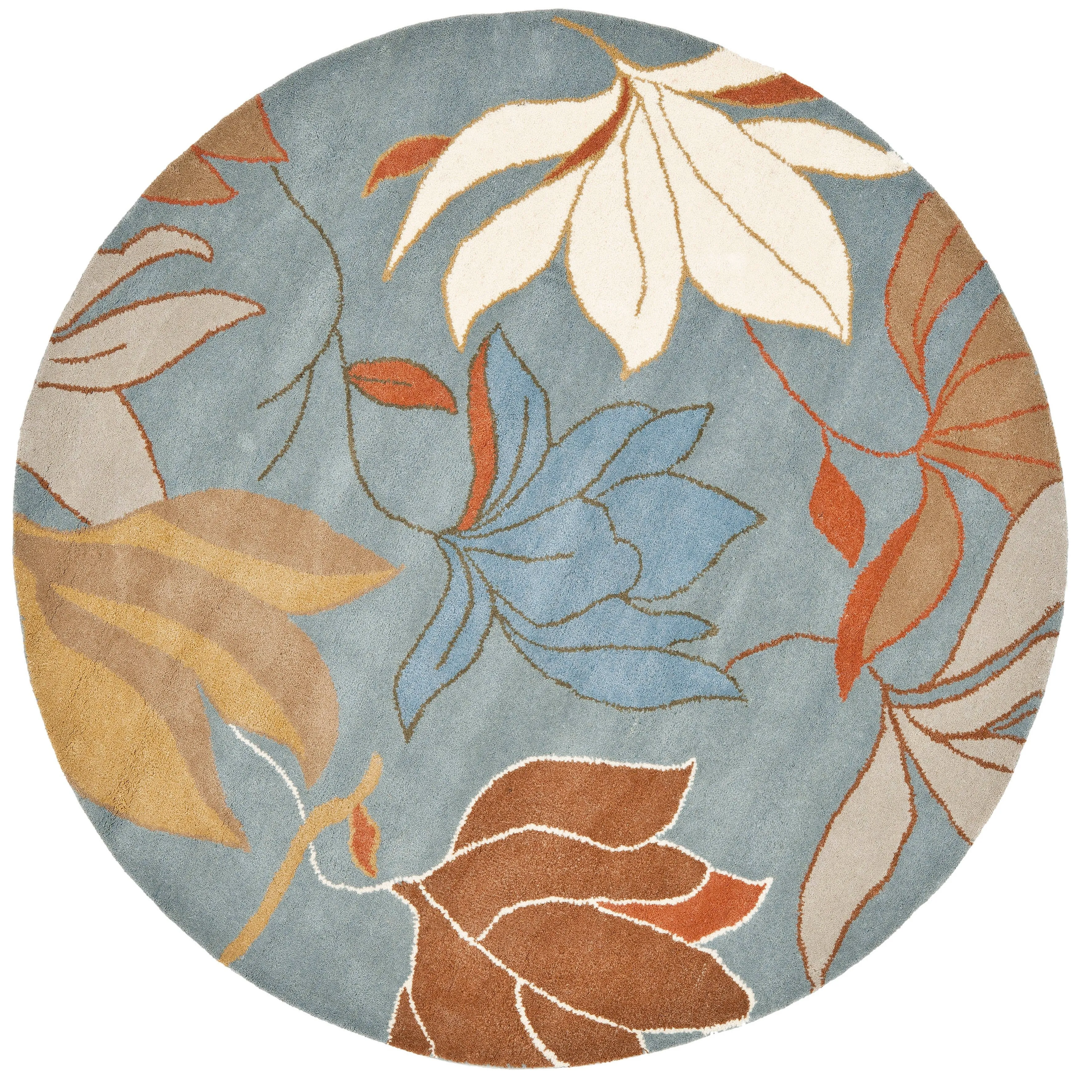 SAFAVIEH Handmade Soho Siobhan Floral N.Z. Wool Rug