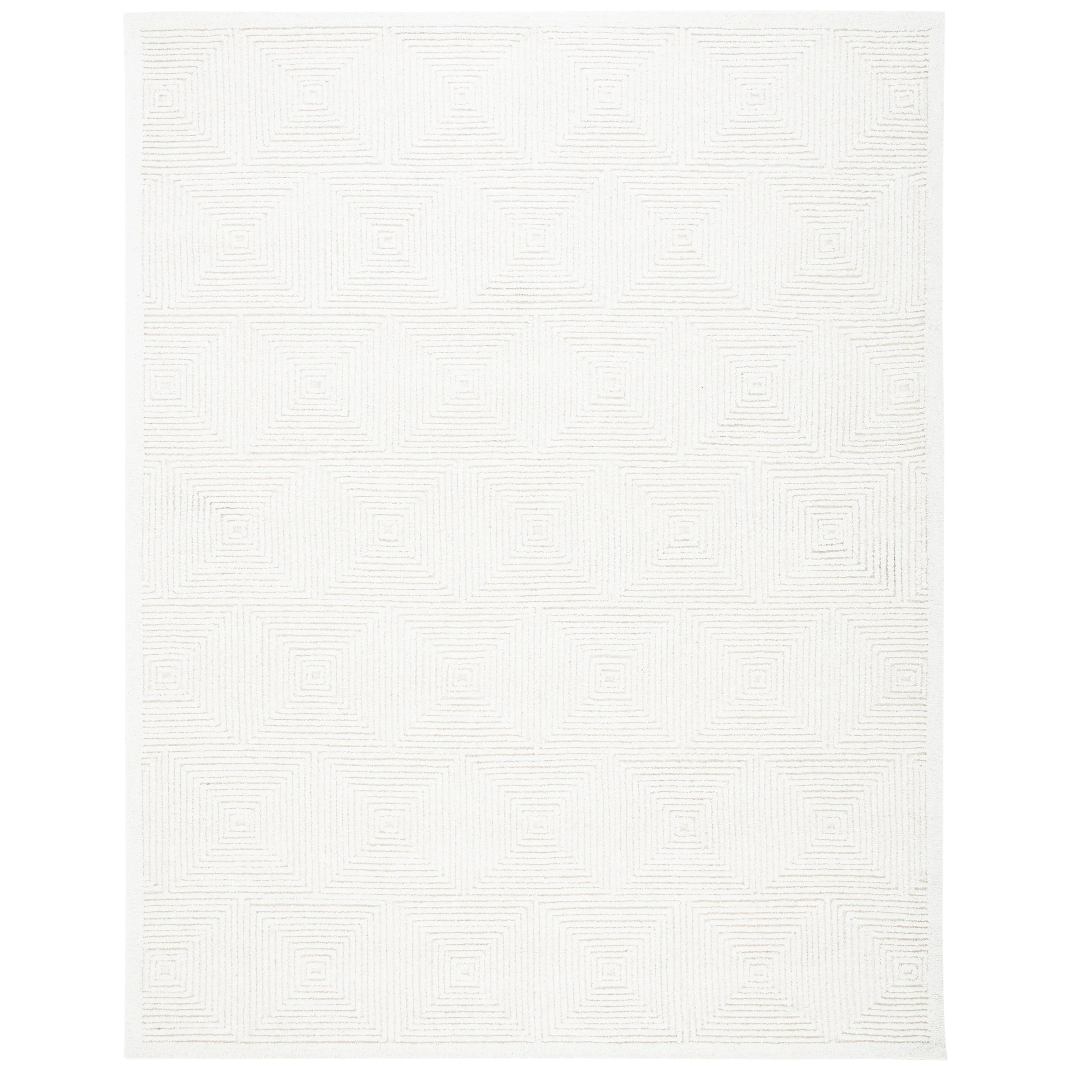 SAFAVIEH Handmade Textural Nigina Wool Rug