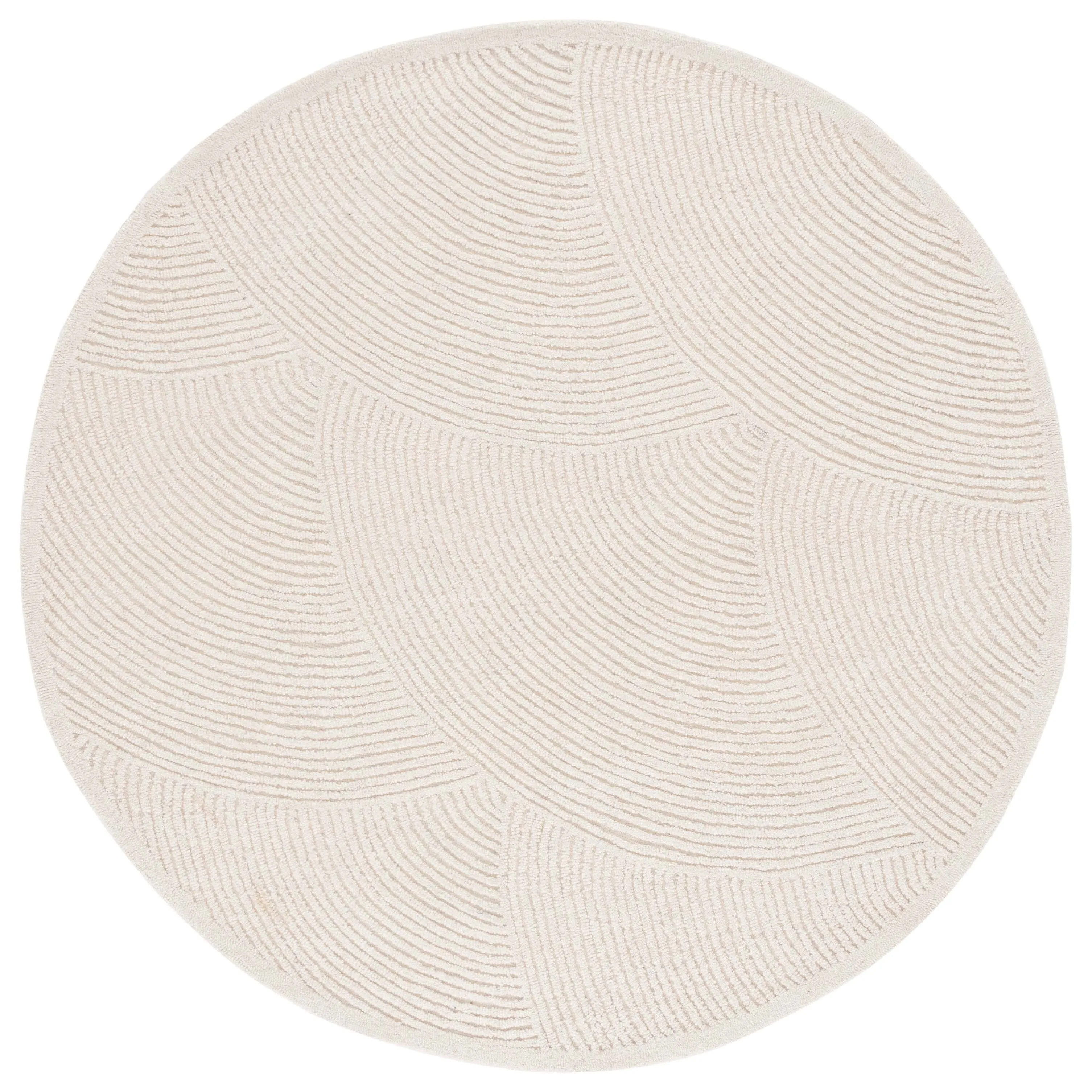 SAFAVIEH Handmade Textural Yesenia Contemporary Wool Rug